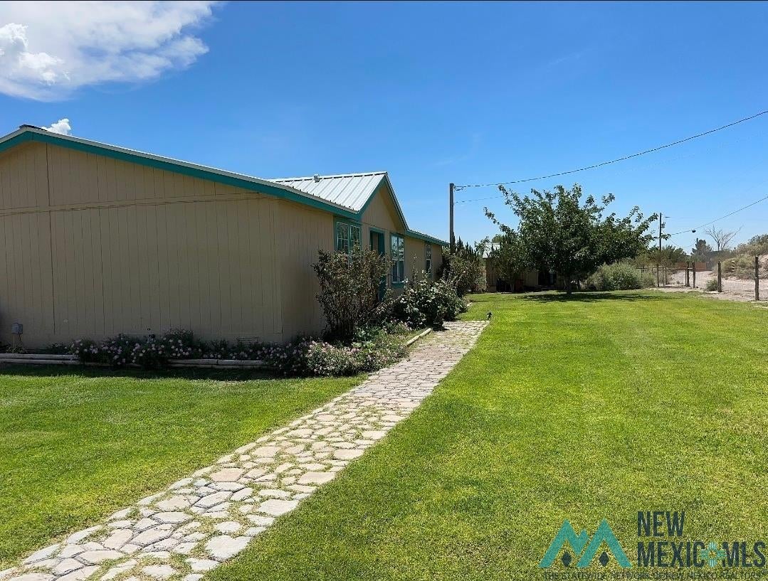 4 Midway Road Caballo, NM 87931 - Photo 1 of 43 View of green lawn