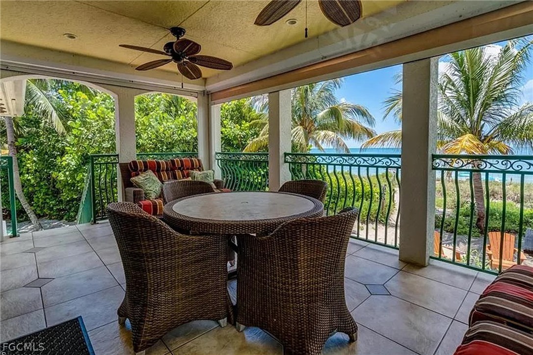 11551 Wightman Lane Captiva, FL 33924 - Photo 14 of 38 a view of a patio in the backyard