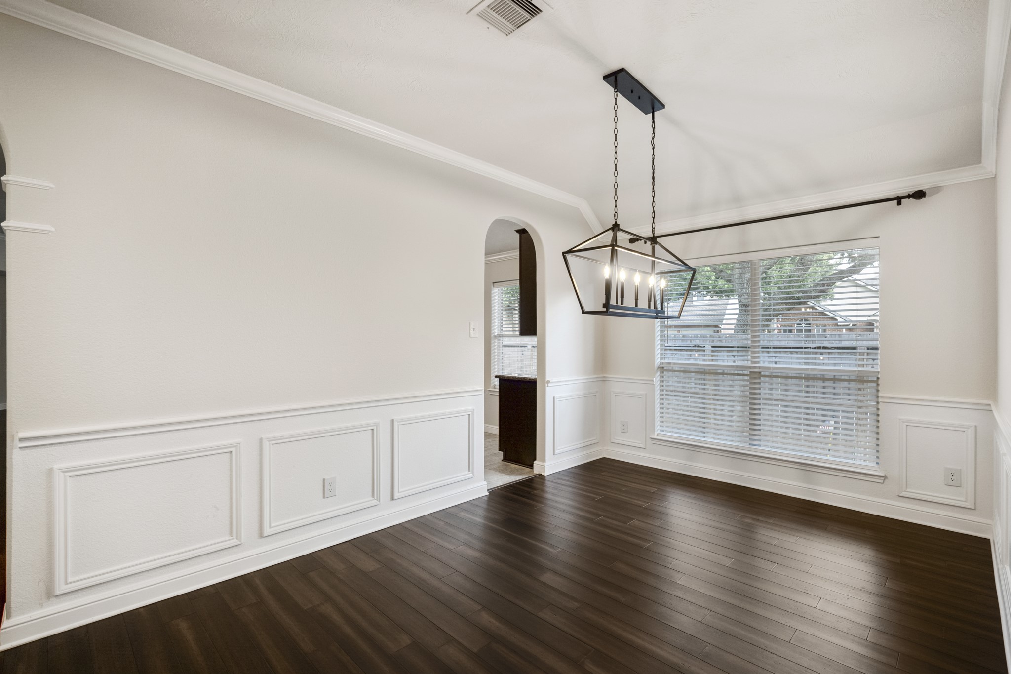 5802 Sawyer Bend Lane Spring, TX 77379 - Photo 6 of 50 a view of empty room with wooden floor and fan