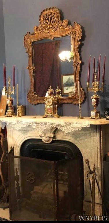 39 South Street Amity, NY 14813 - Photo 14 of 49 Exquisite, Authentic ITALIAN MARBLE FIREPLACE will