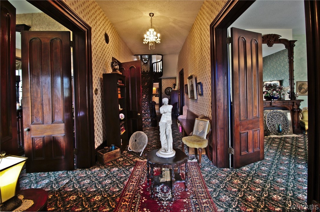 39 South Street Amity, NY 14813 - Photo 6 of 49 A GRAND ENTRANCE HALL, WELCOMES ALL WITH A SENSE O