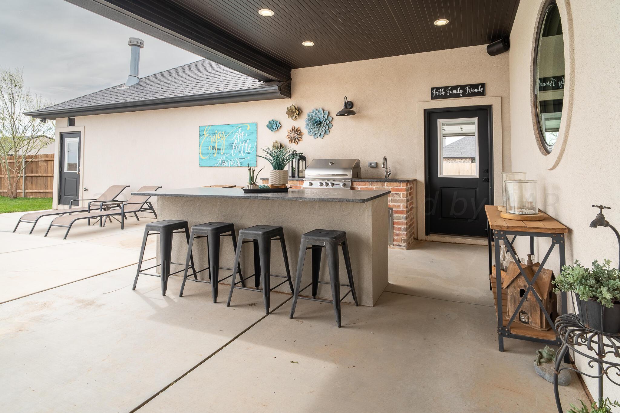 4251 Wildcat Springs Road Amarillo, TX 79119 - Photo 51 of 67 4251 Wildcat Springs - Outdoor Kitchen 1