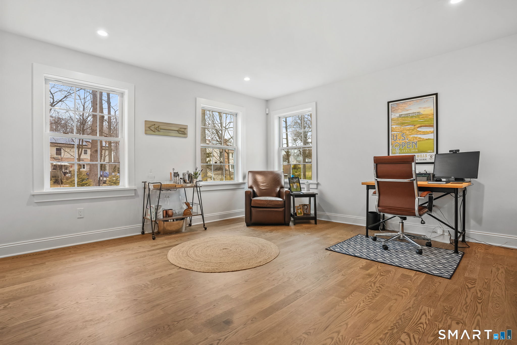 153 North Street Trumbull, CT 06611 - Photo 13 of 27 Flexible space off the living room-perfect as a sitting area, playroom, or home office