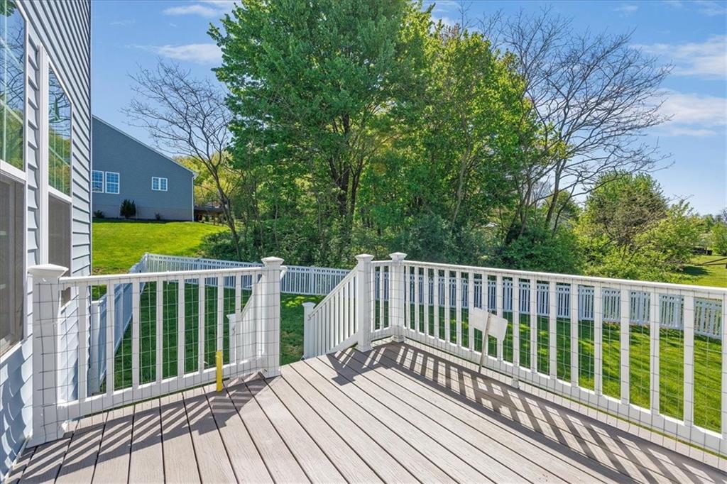 233 Wyncrest Drive Butler, PA 16001 - Photo 21 of 25 a view of balcony with wooden floor and fence