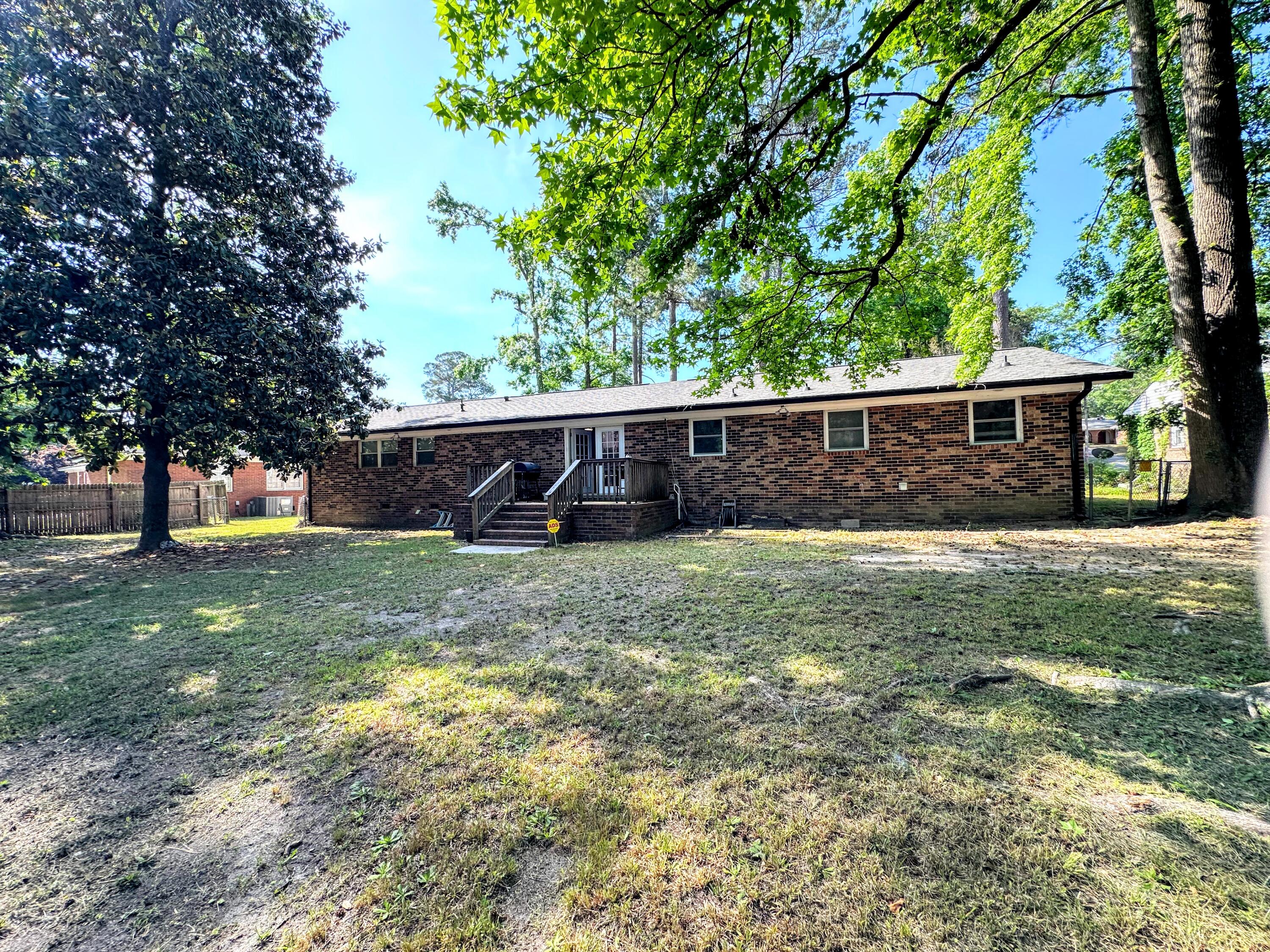 1735 Goshen Road Augusta, GA 30906 - Photo 36 of 41 Brick Ranch -- backyard & rear view