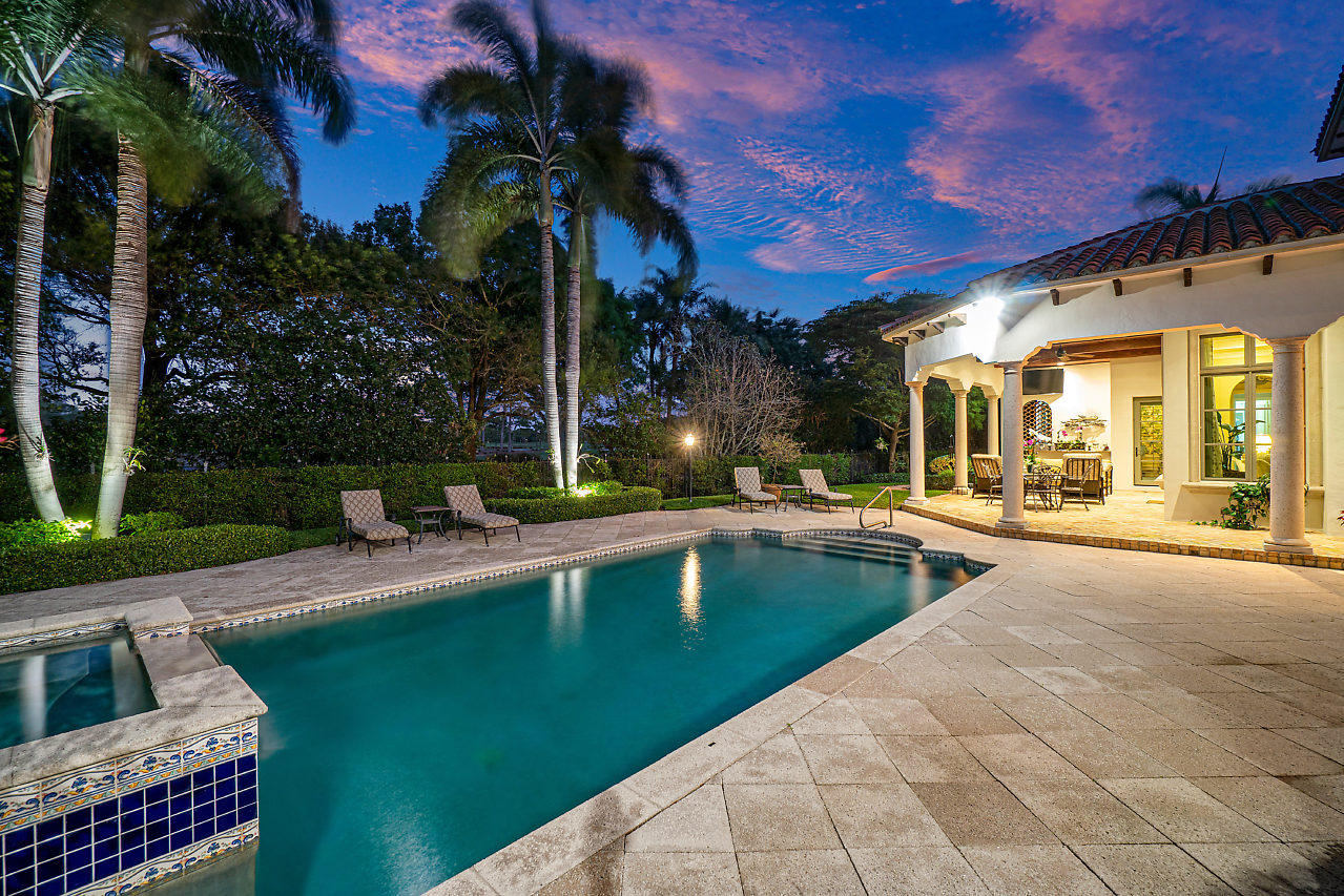 10380 Prestwick Road Boynton Beach, FL 33436 - Photo 41 of 51 Deck Dusk