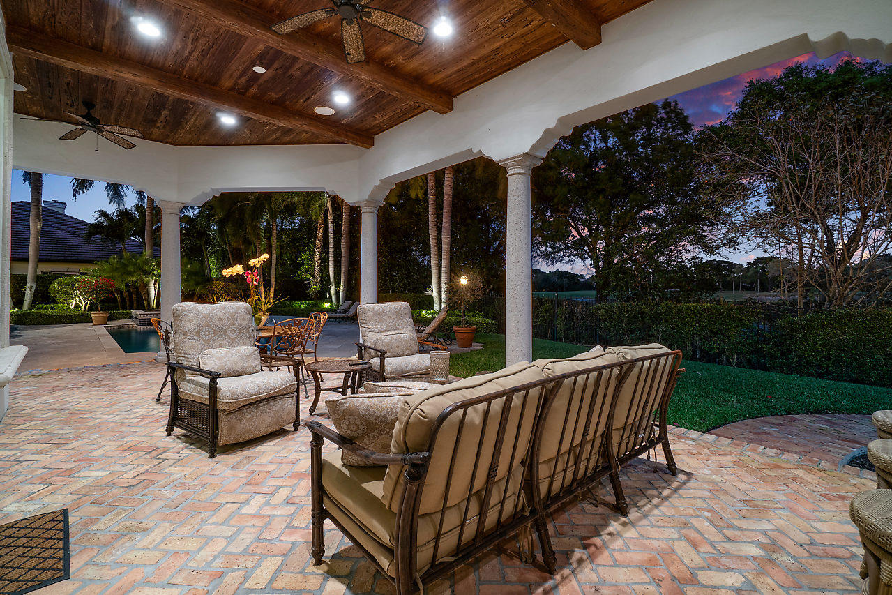 10380 Prestwick Road Boynton Beach, FL 33436 - Photo 44 of 51 Back Seating Dusk