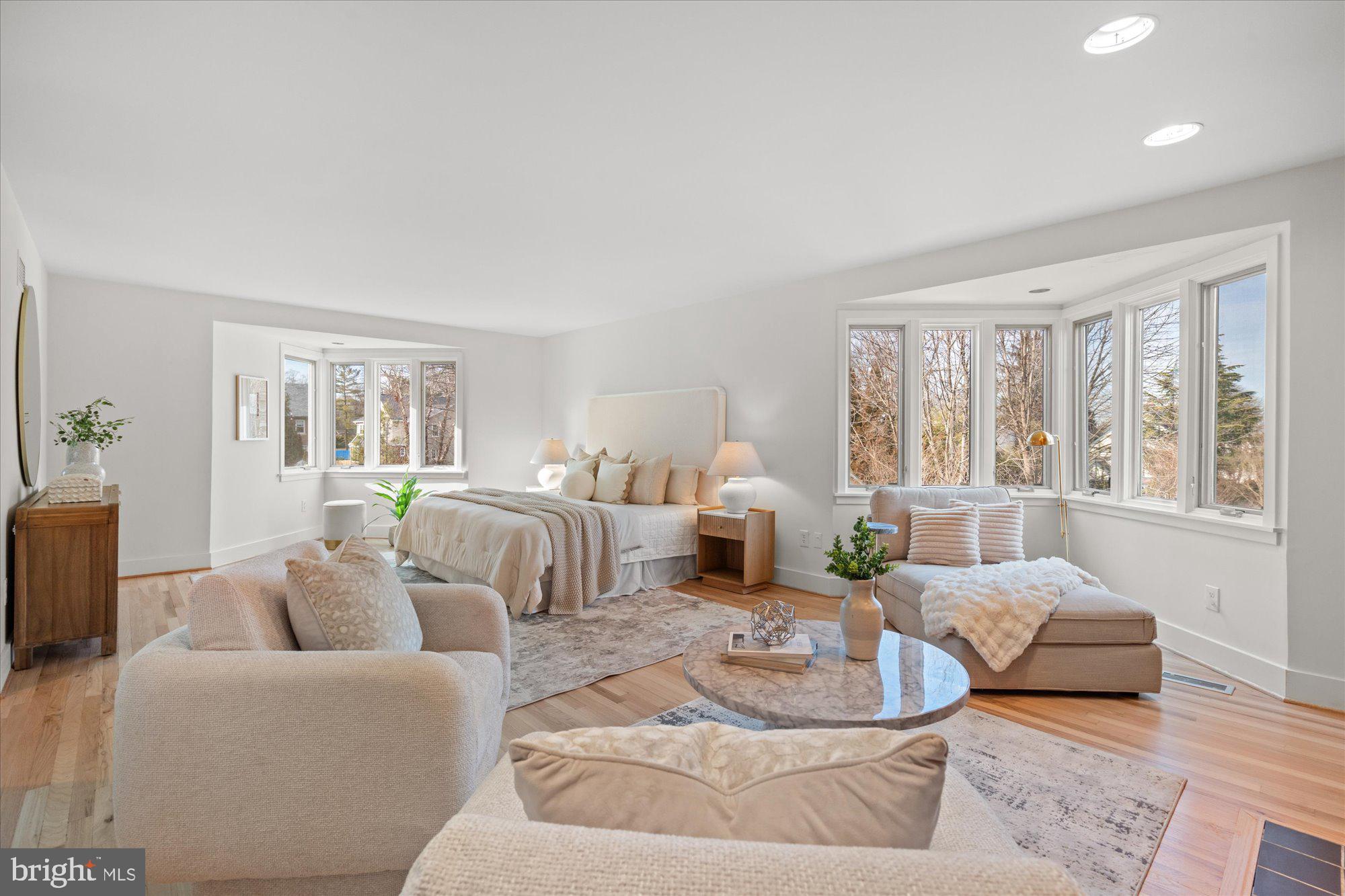 3803 Taylor Street Chevy Chase, MD 20815 - Photo 19 of 35 a living room with furniture and a large window