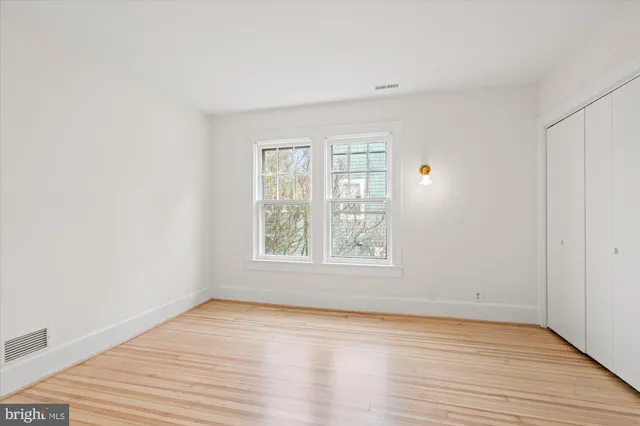 a view of a building with a street