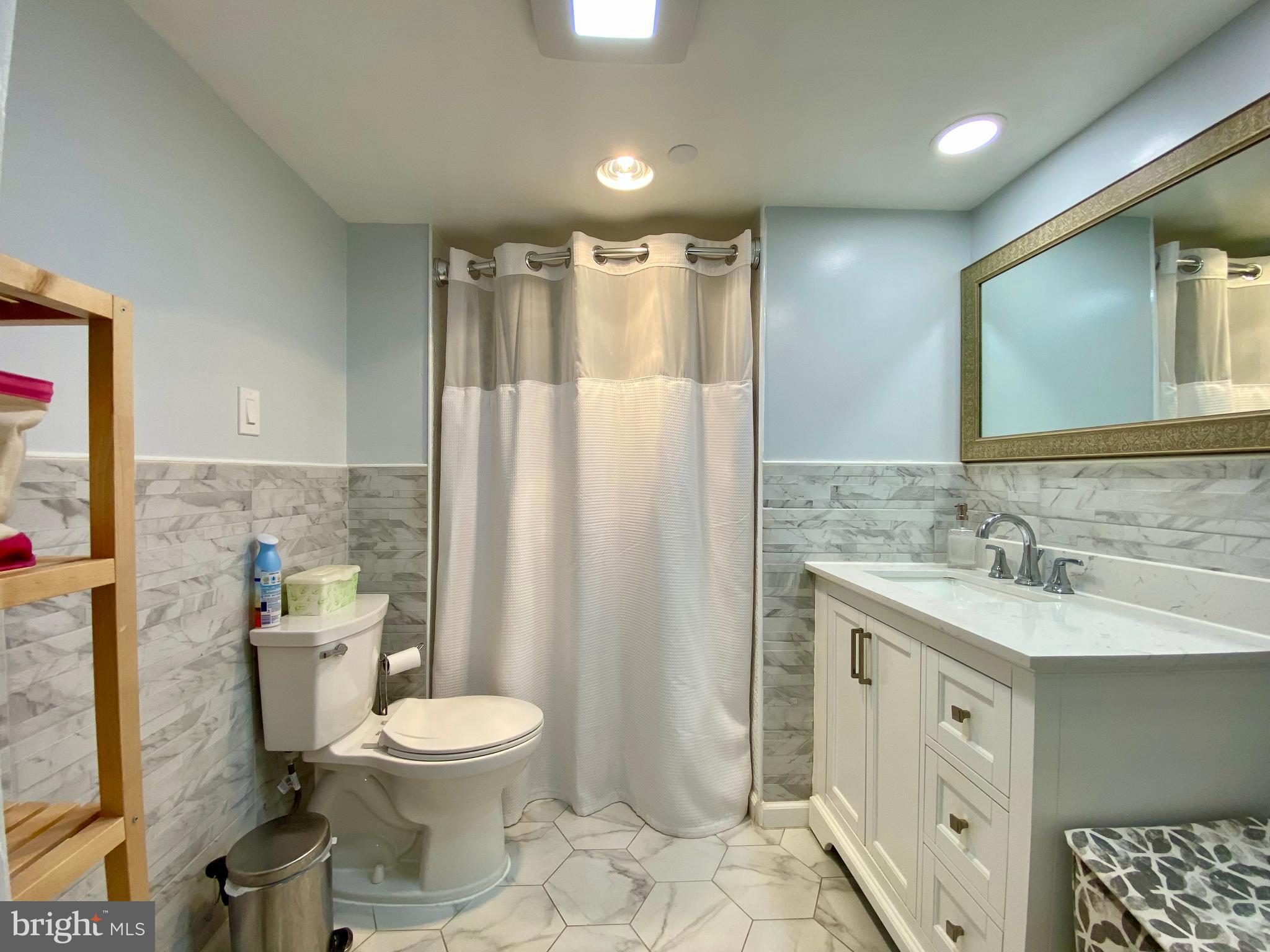 1301 North Courthouse Road, Unit 812 Arlington, VA 22201 - Photo 33 of 44 Renovated Primary Bath