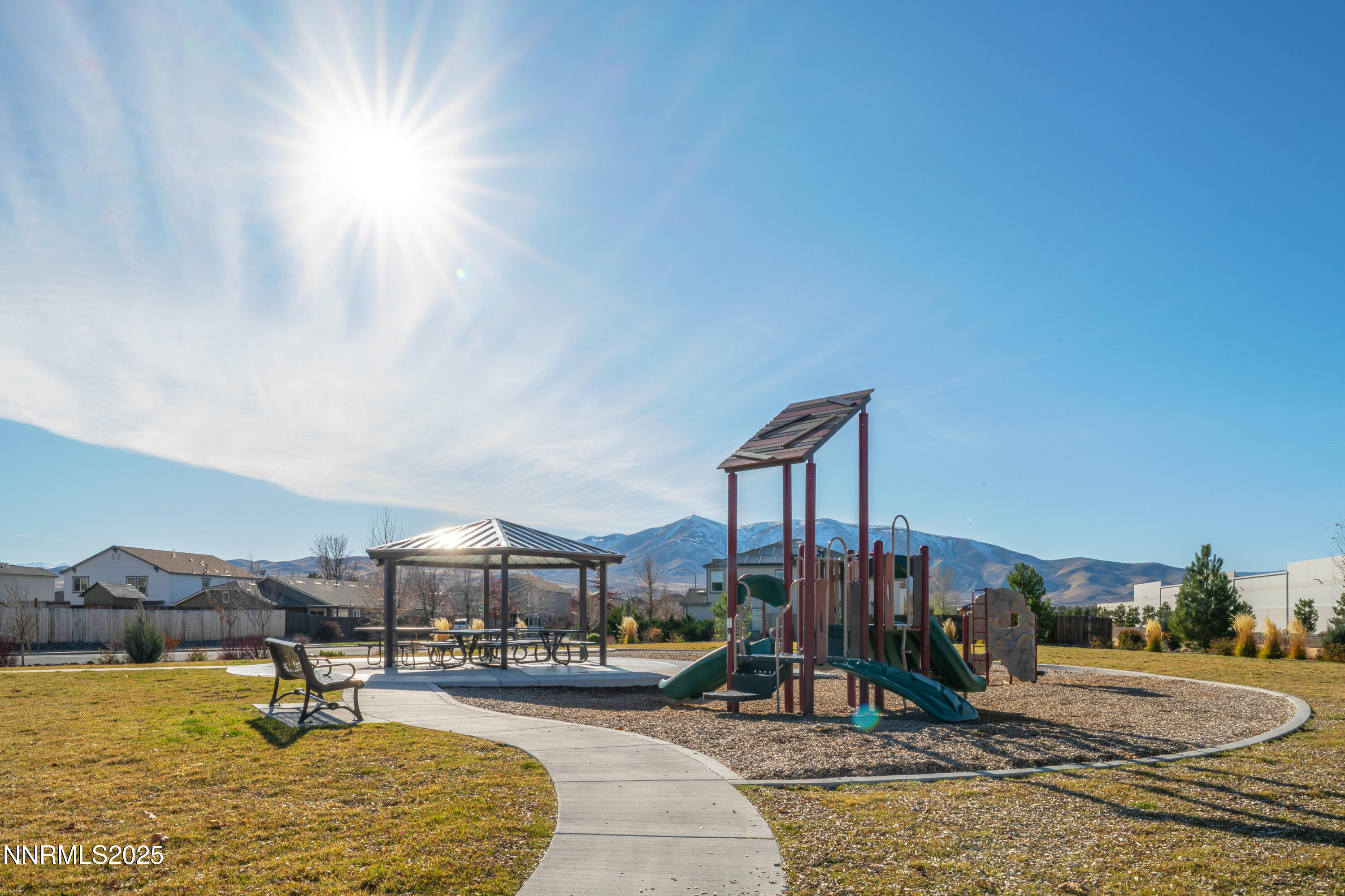 909 Convair Way Reno, NV 89506 - Photo 42 of 42 a swimming pool with outdoor seating and yard in the back