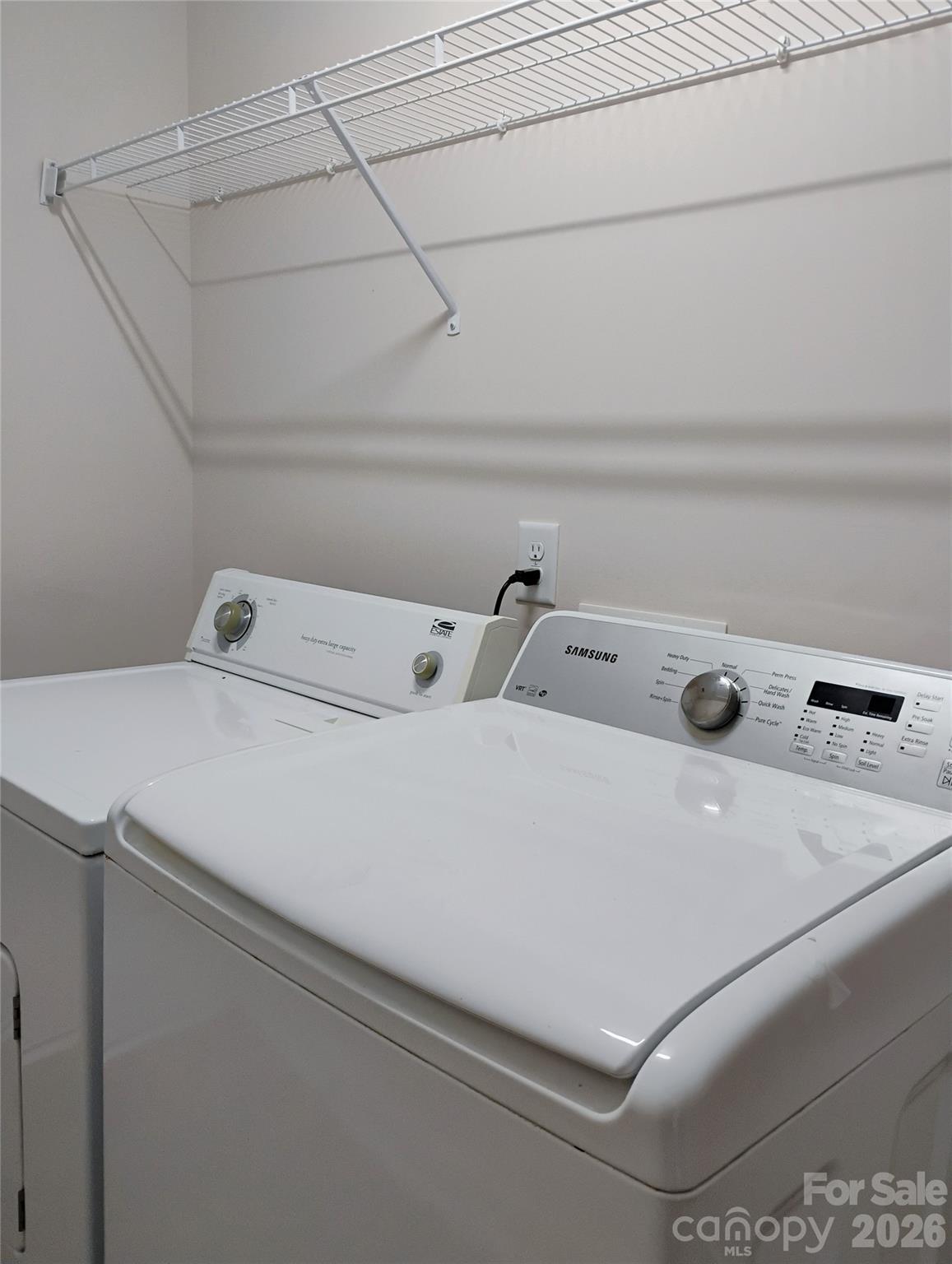 3968 Kiser Island Road Terrell, NC 28682 - Photo 14 of 25 a utility room with dryer and washer