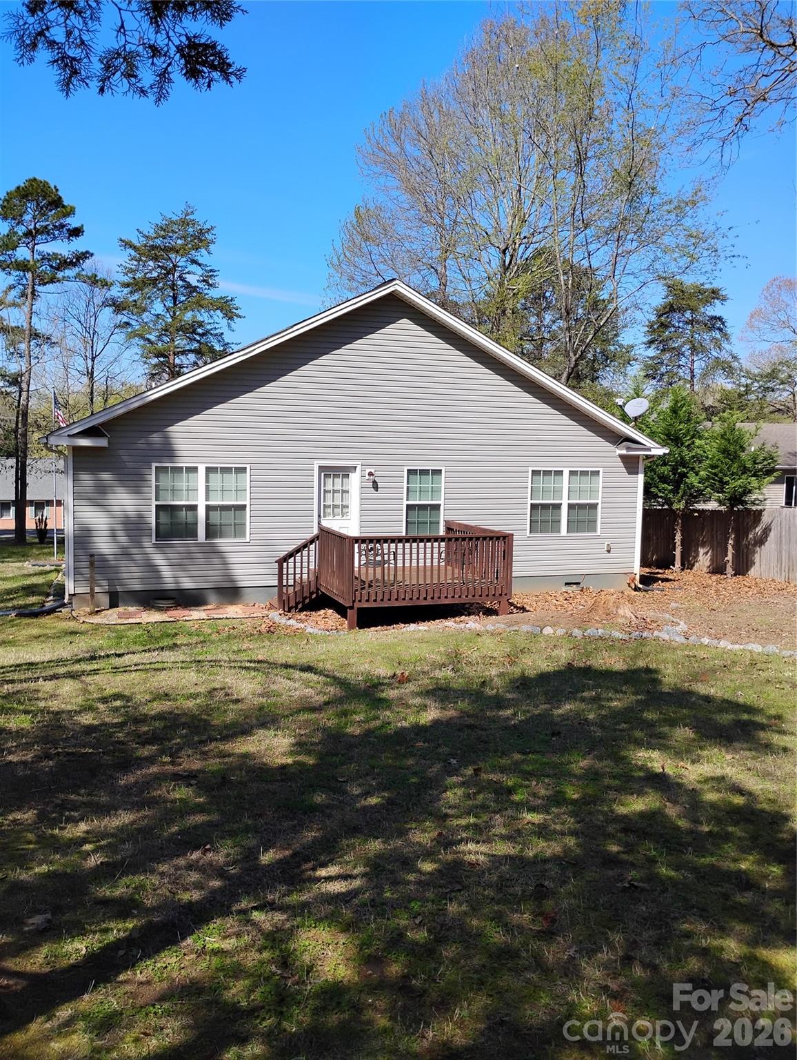 3968 Kiser Island Road Terrell, NC 28682 - Photo 23 of 25 a backyard of a house with table and chairs