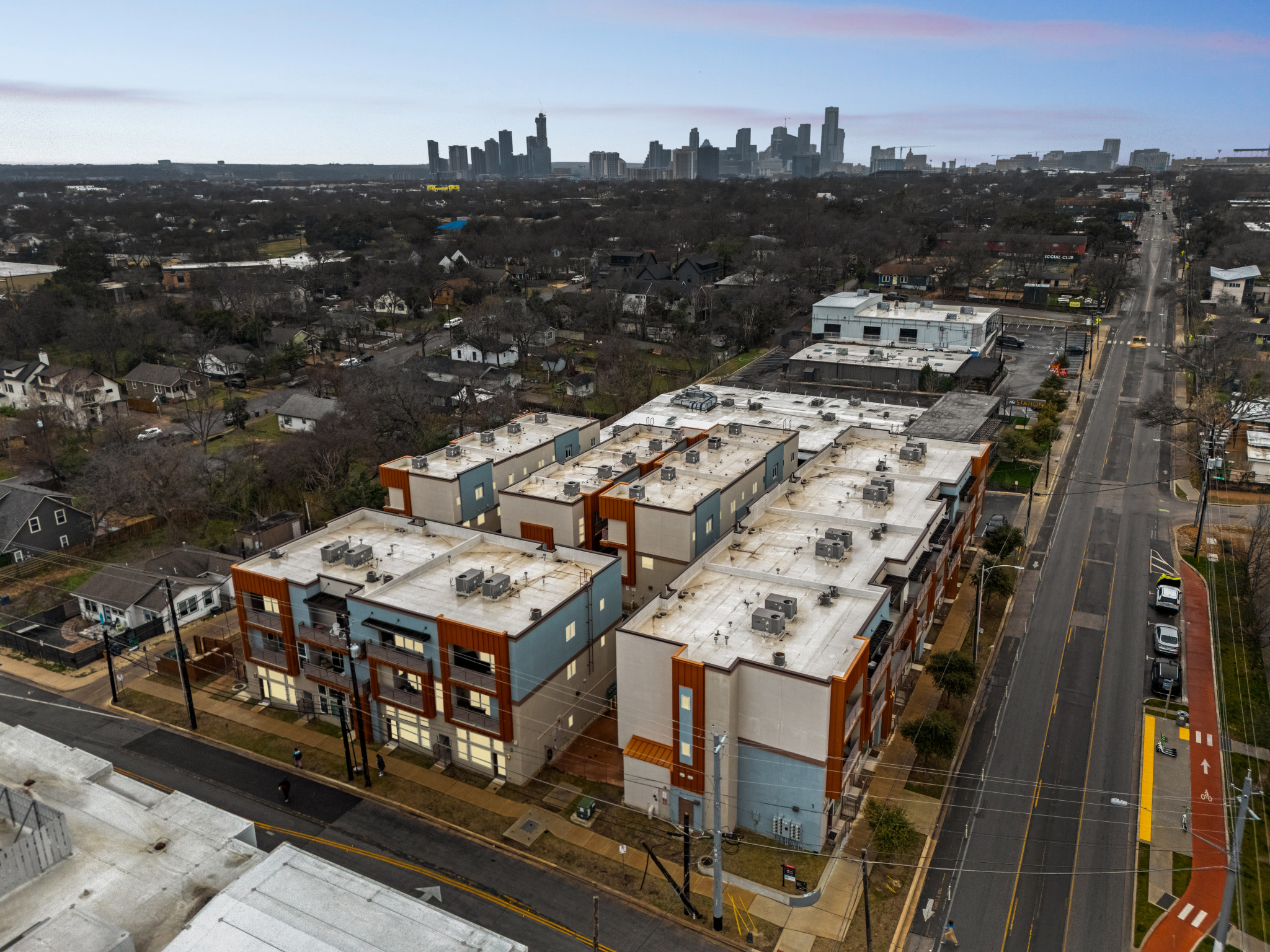 2827 Manor Road, Unit 3104 Austin, TX 78722 - Photo 22 of 30 Experience urban living with skyline views from this contemporary residential complex.