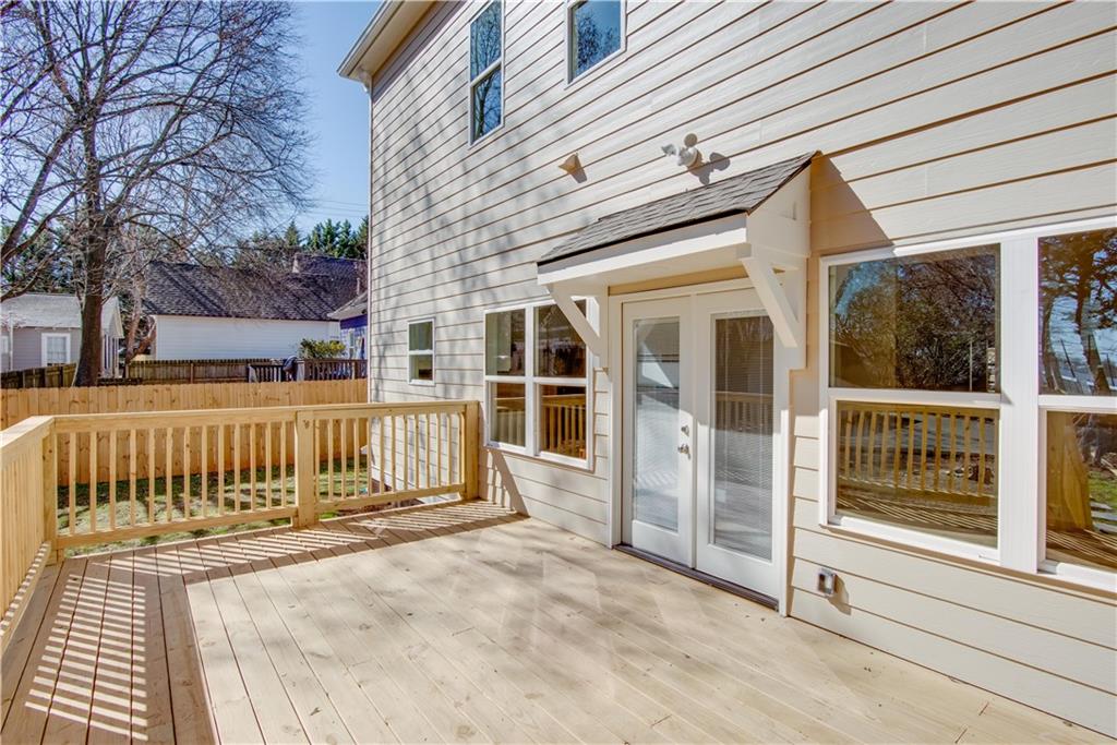 3286 Bachelor Street East Point, GA 30344 - Photo 43 of 45 a view of a house with a wooden fence