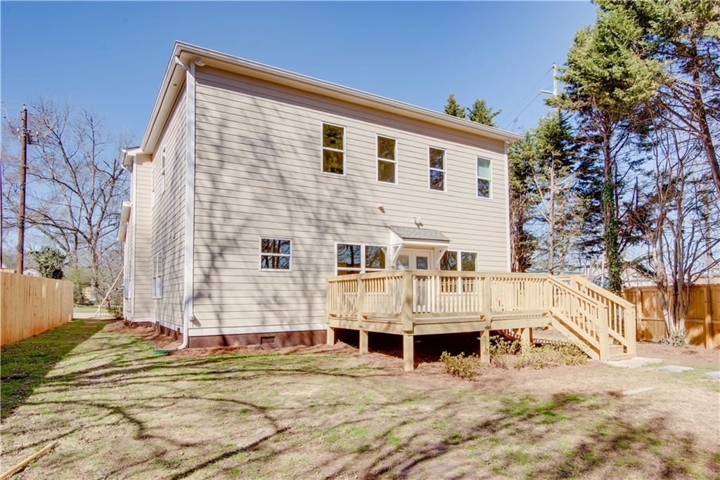 3286 Bachelor Street East Point, GA 30344 - Photo 44 of 45 a view of a house with snow on the background