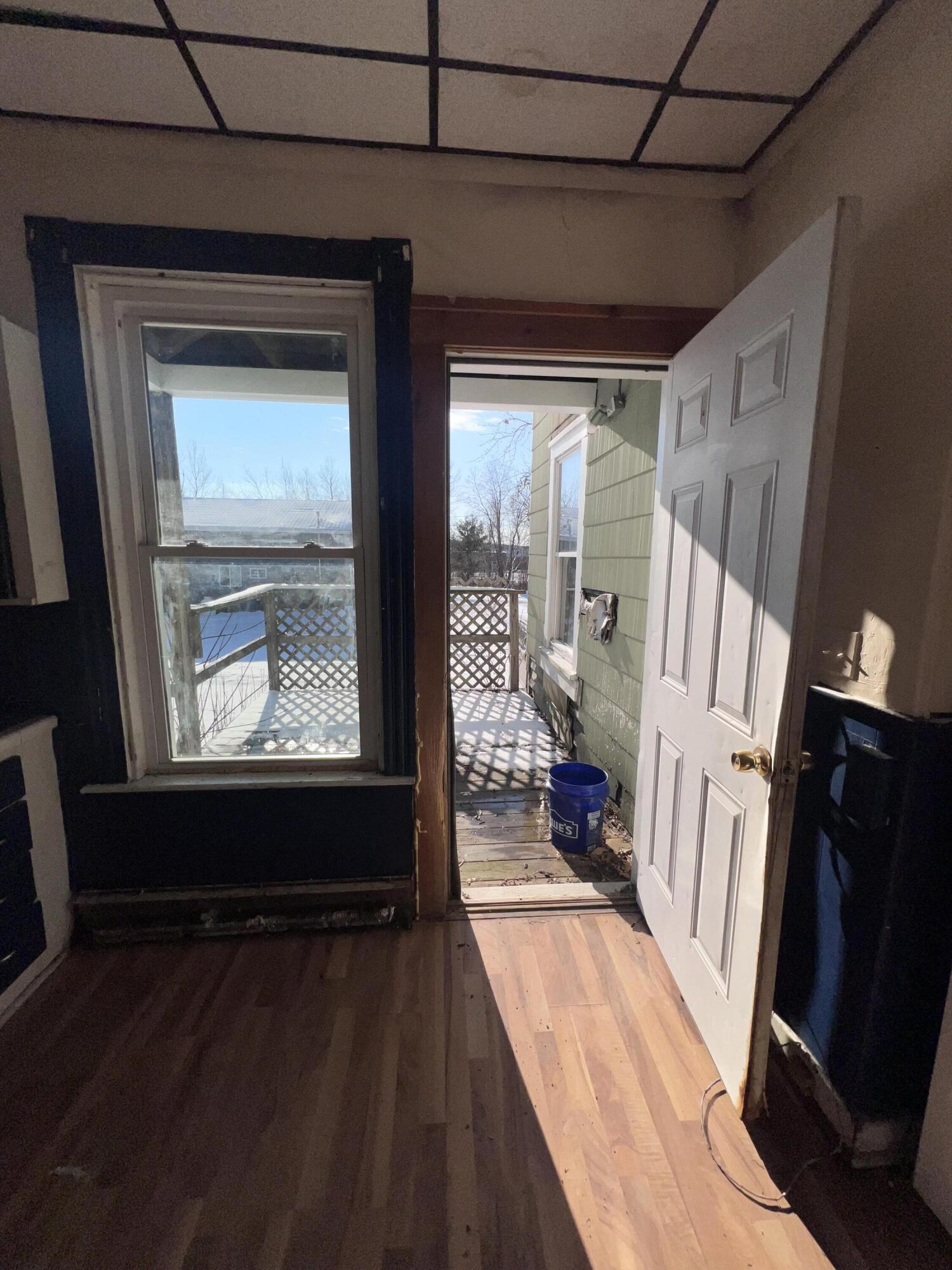 7 1st Street Milo, ME 04463 - Photo 10 of 47 Unit B Kitchen / Back Door