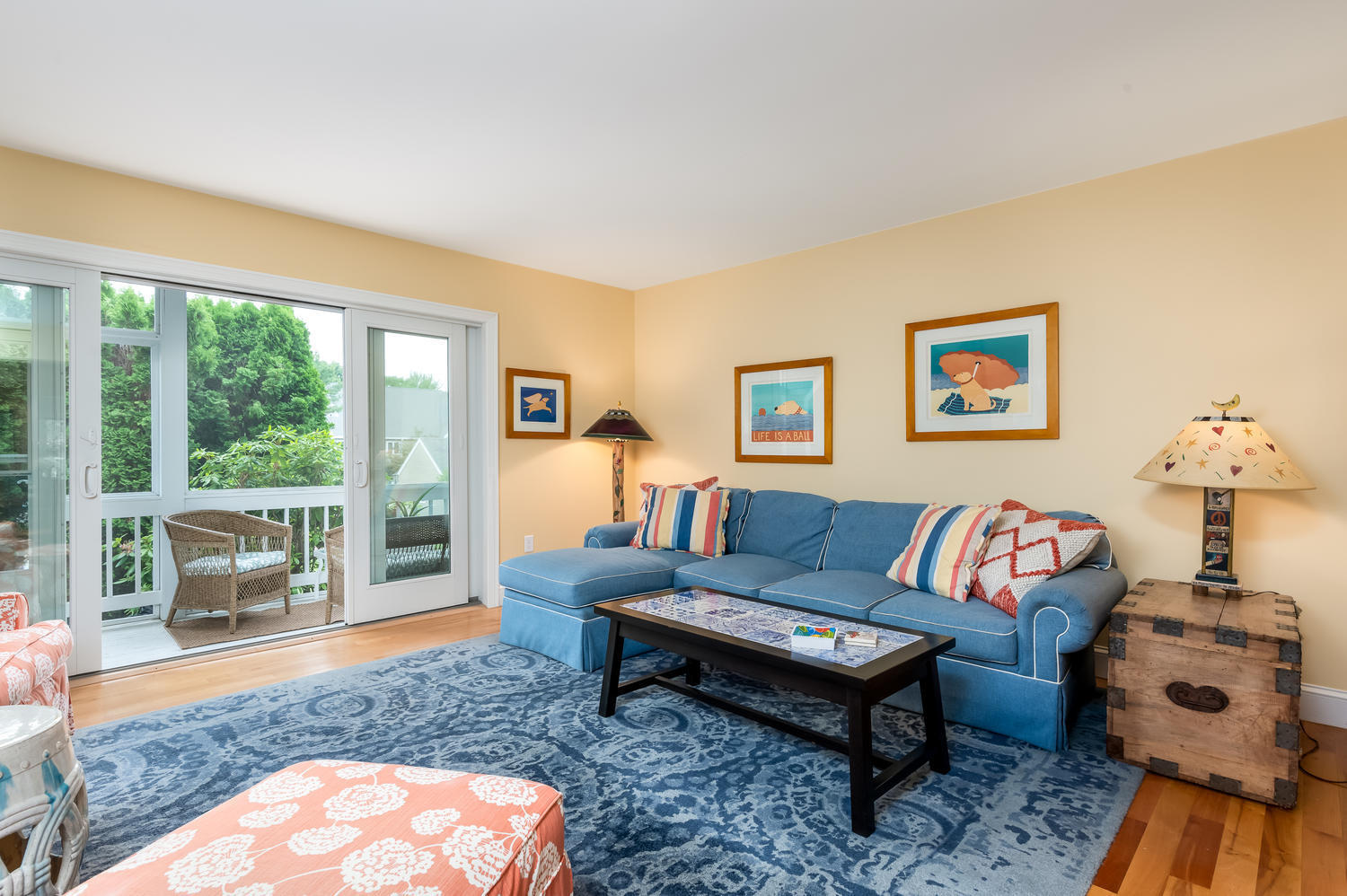 239 Sea Road, Unit 30 Kennebunk, ME 04043 - Photo 17 of 56 Generous Living Room w/Fpl & Built Ins