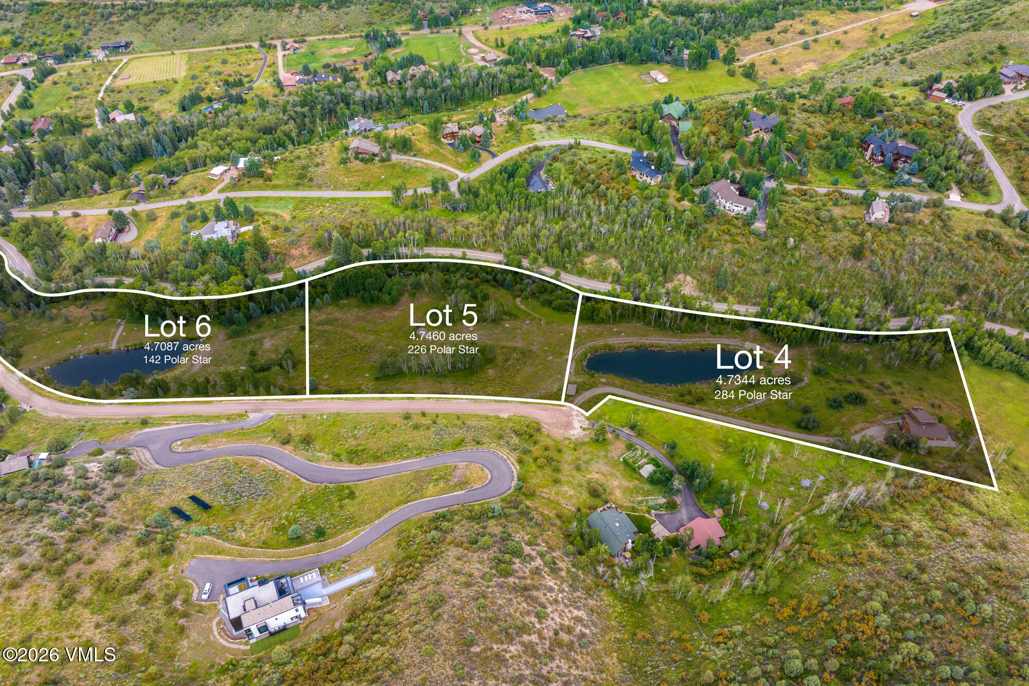 142-226 Polar Star Road Edwards, CO 81632 - Photo 1 of 1 Aerial 7 Outline