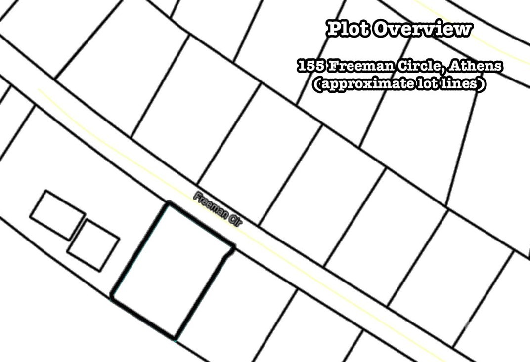 155 Freeman Circle Athens, GA 30601 - Photo 32 of 34 Plot Ooverview