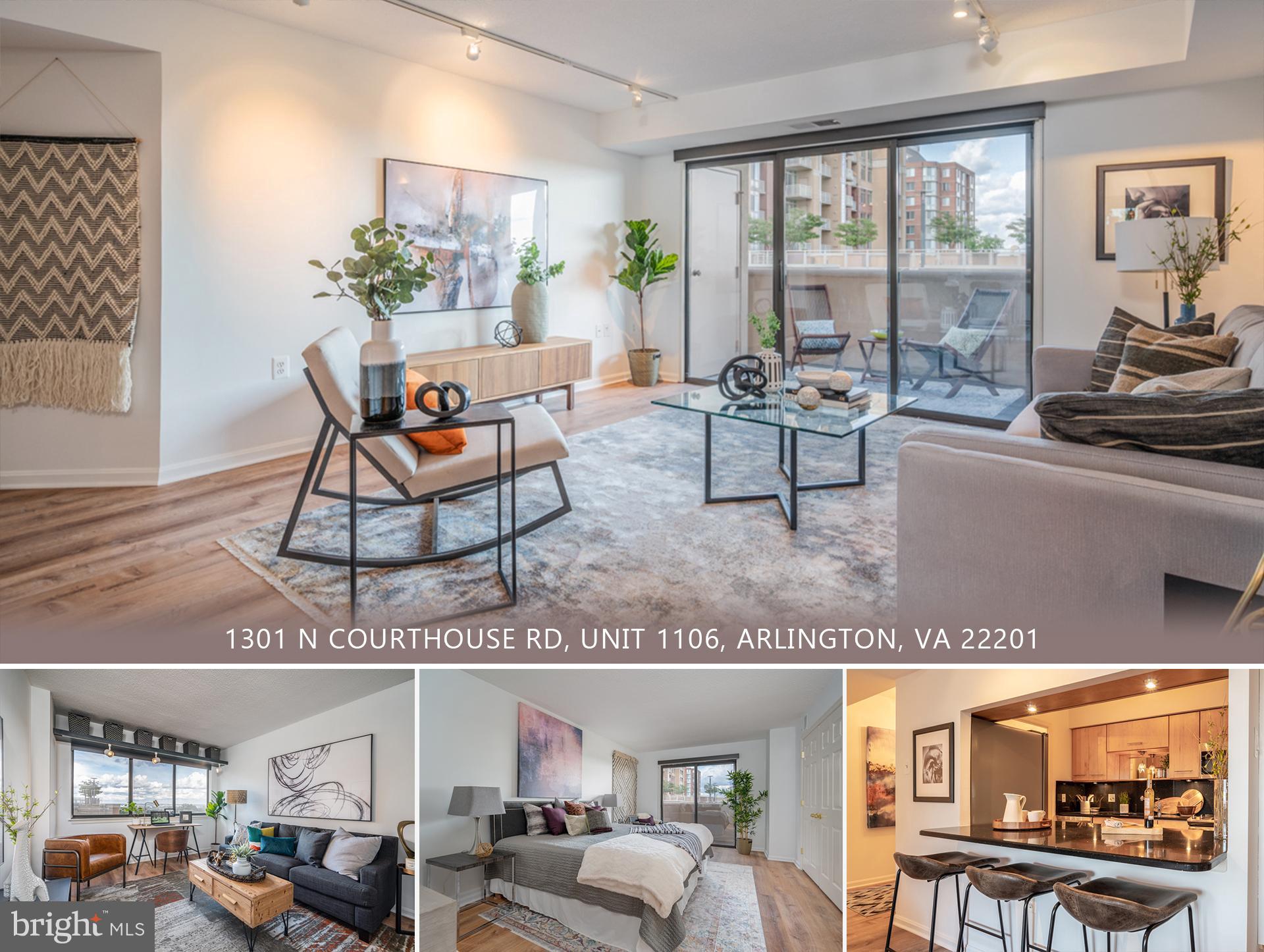 1301 North Courthouse Road, Unit 1106 Arlington, VA 22201 - Photo 1 of 48 Luxury Urban Location with Upgrades Galore