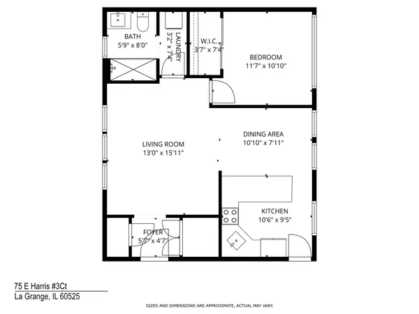 $235,000 | 75 East Harris Avenue, Unit 3C, La Grange, IL 60525