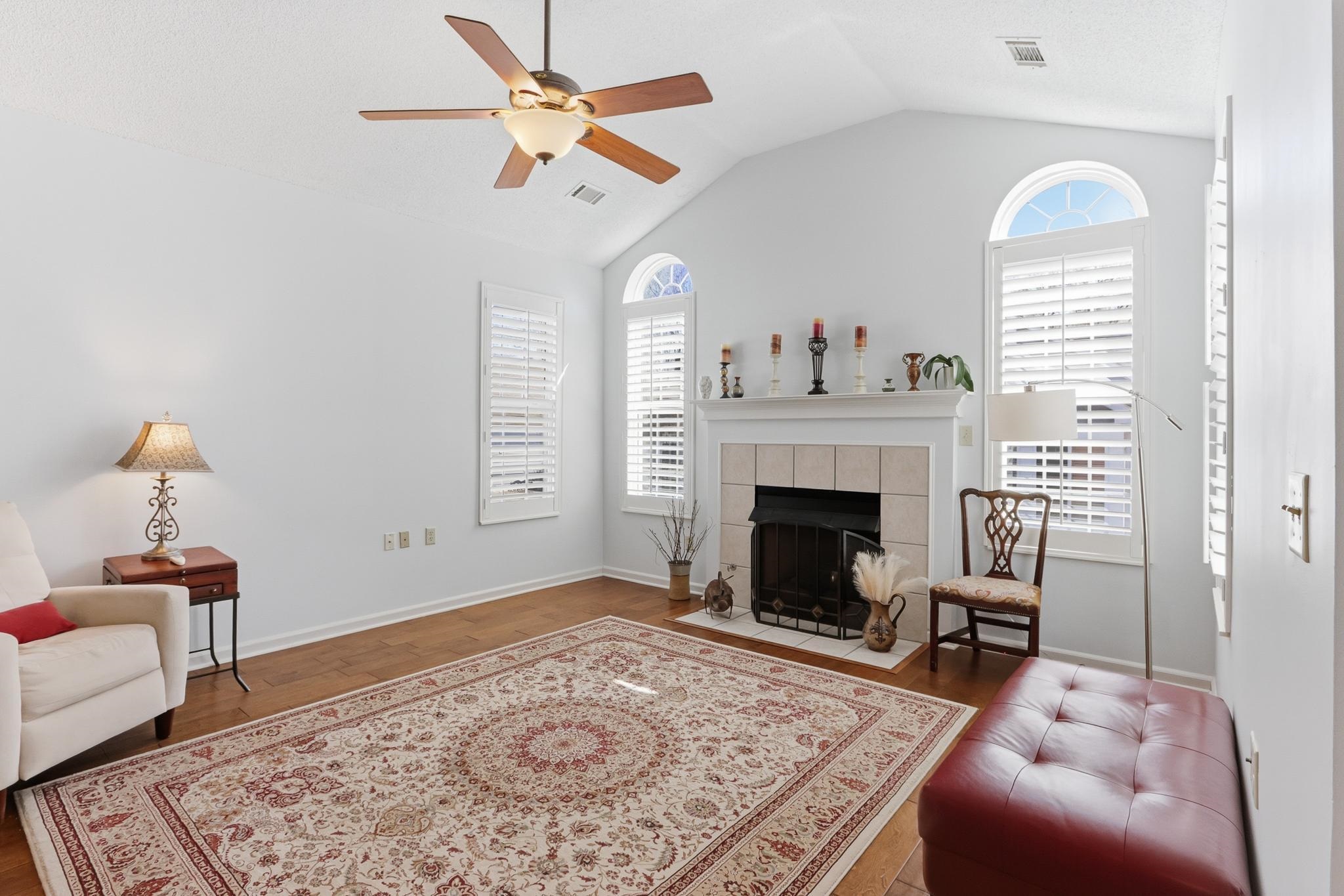 1075 Oak Timber Circle, Unit 69 Collierville, TN 38017 - Photo 11 of 35 a living room with furniture and a fireplace
