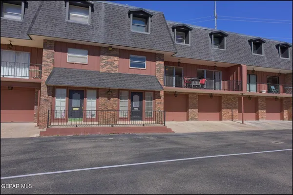 a front view of residential building