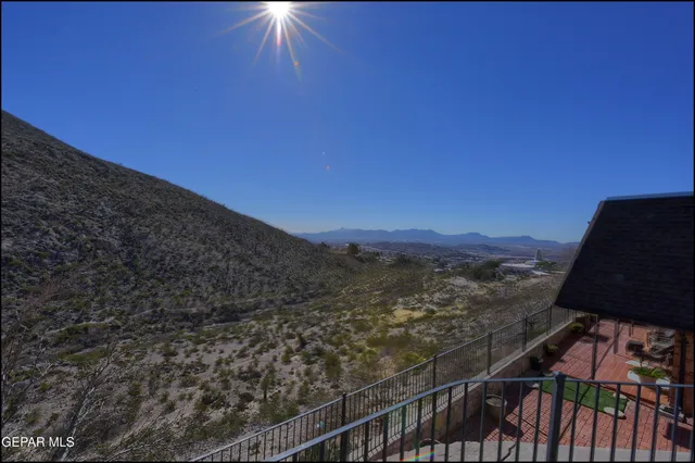 a view of a terrace with couches and potted plants