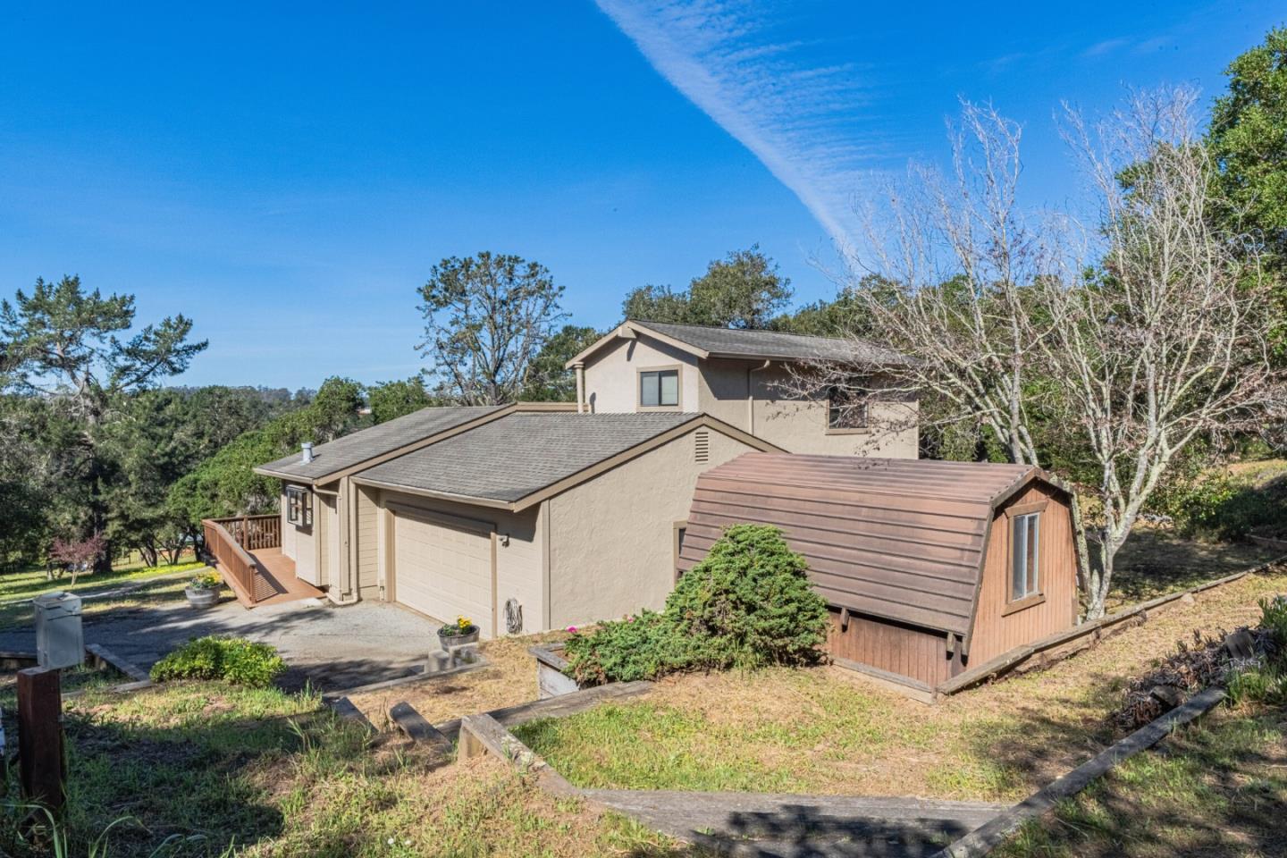 6959 Valle Pacifico Road Salinas, CA 93907 - Photo 40 of 45 a aerial view of a house with a yard