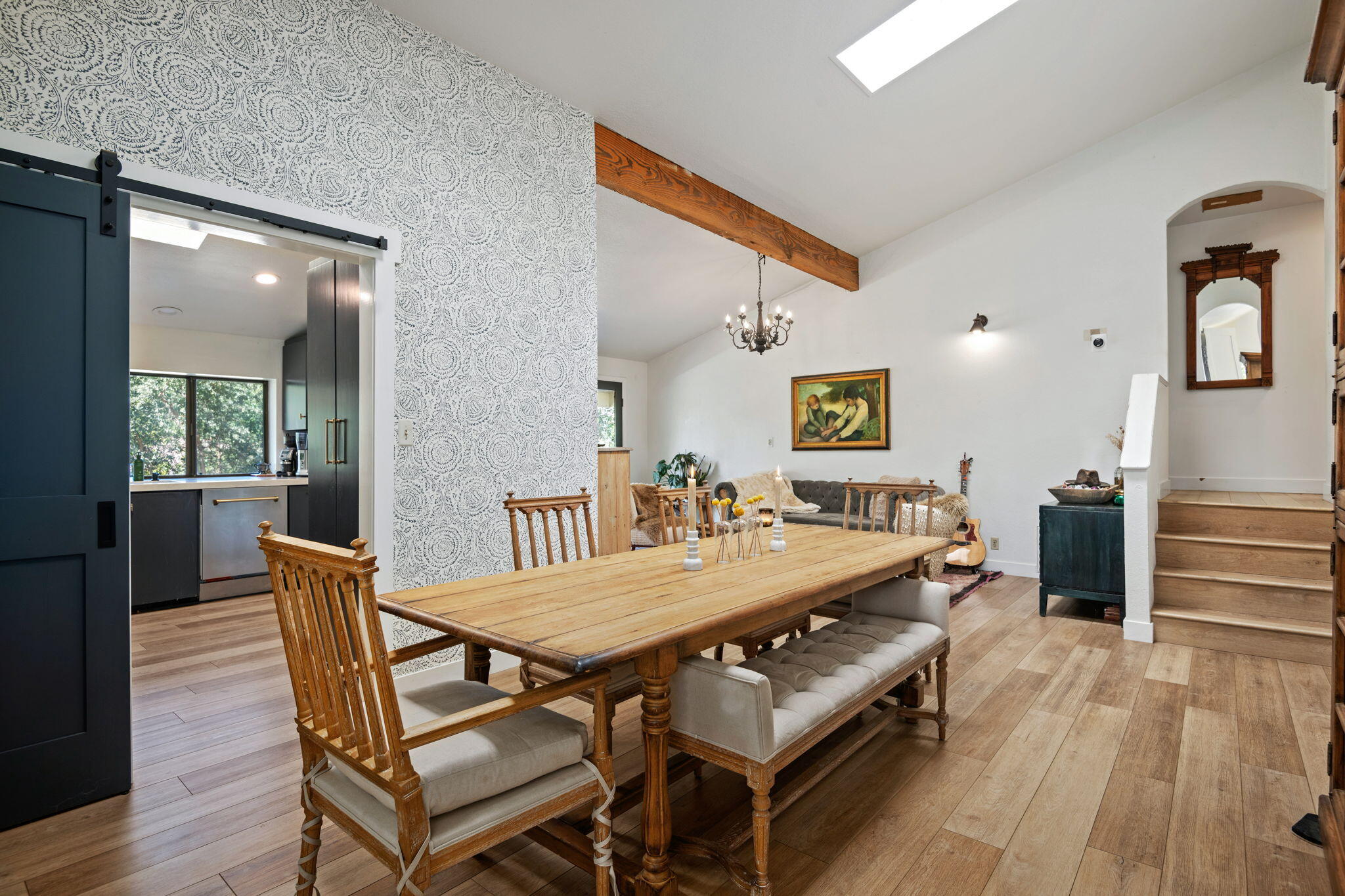 2455 Lucca Avenue Los Olivos, CA 93441 - Photo 7 of 37 a view of a dining room with furniture and wooden floor