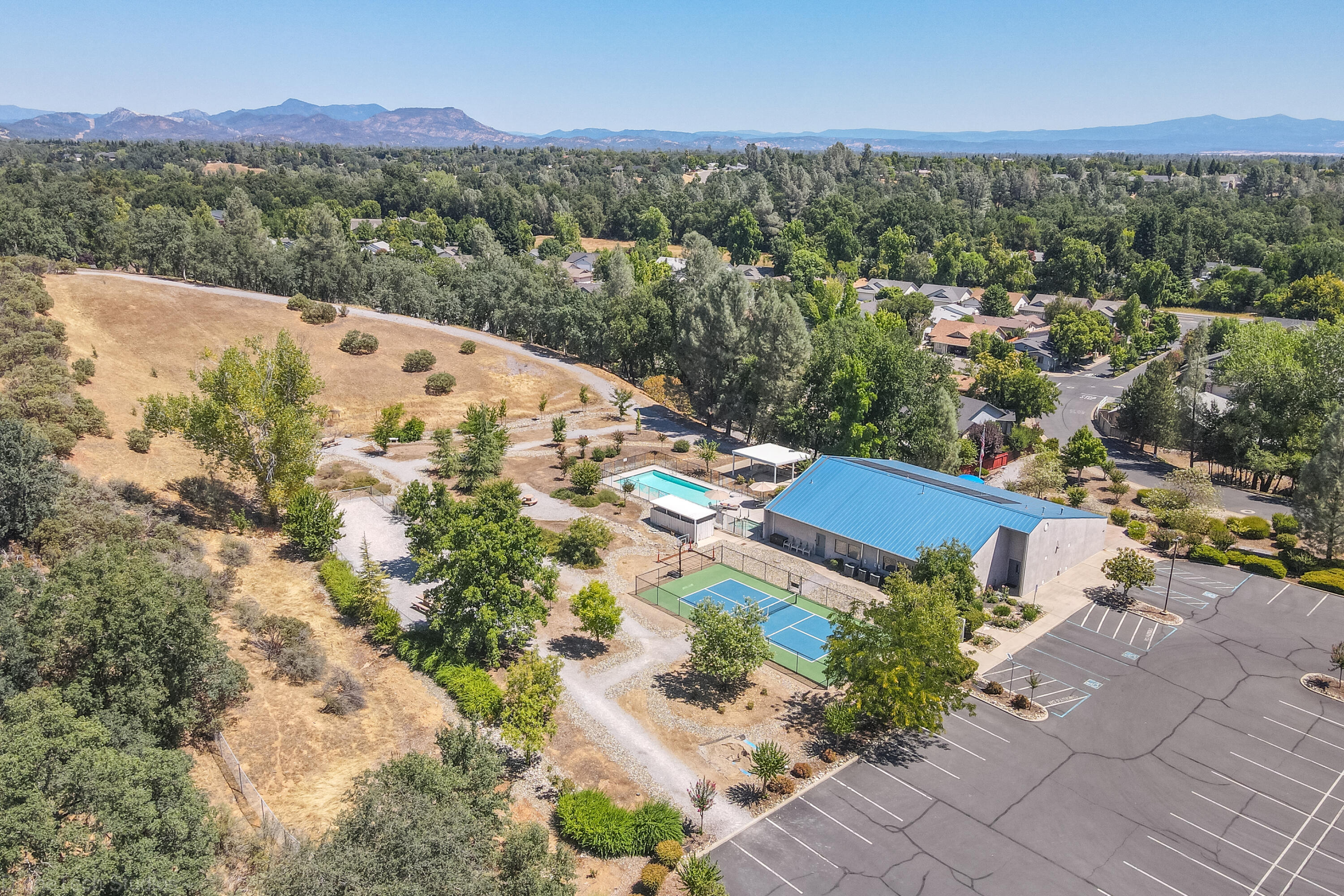 662 Volcano View Trail Redding, CA 96003 - Photo 25 of 26 an aerial view of a house with a garden