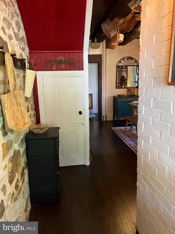 a view of storage and utility room