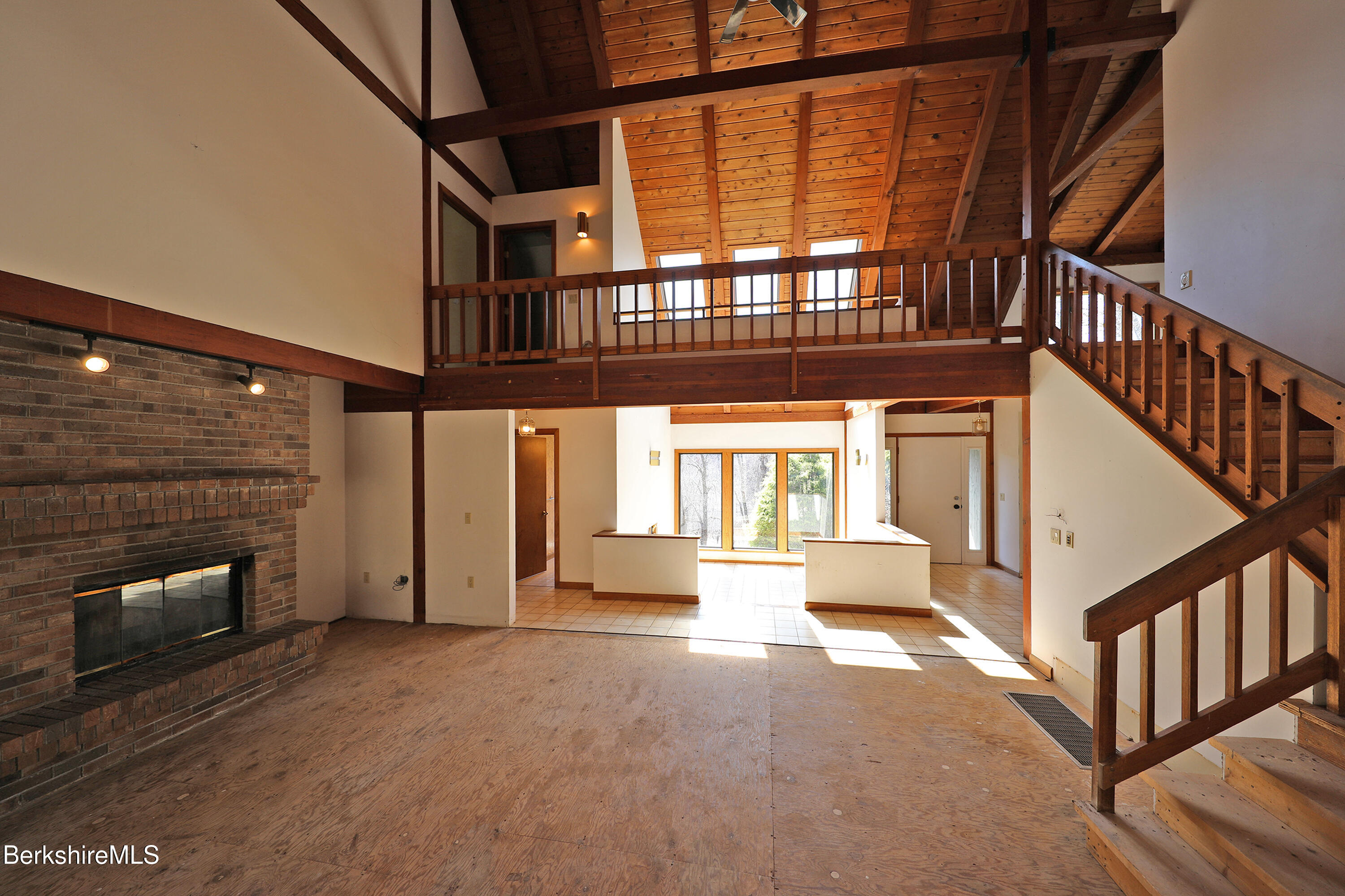 519 Kirchner Road Dalton, MA 01226 - Photo 15 of 42 a view of an entryway with a fireplace