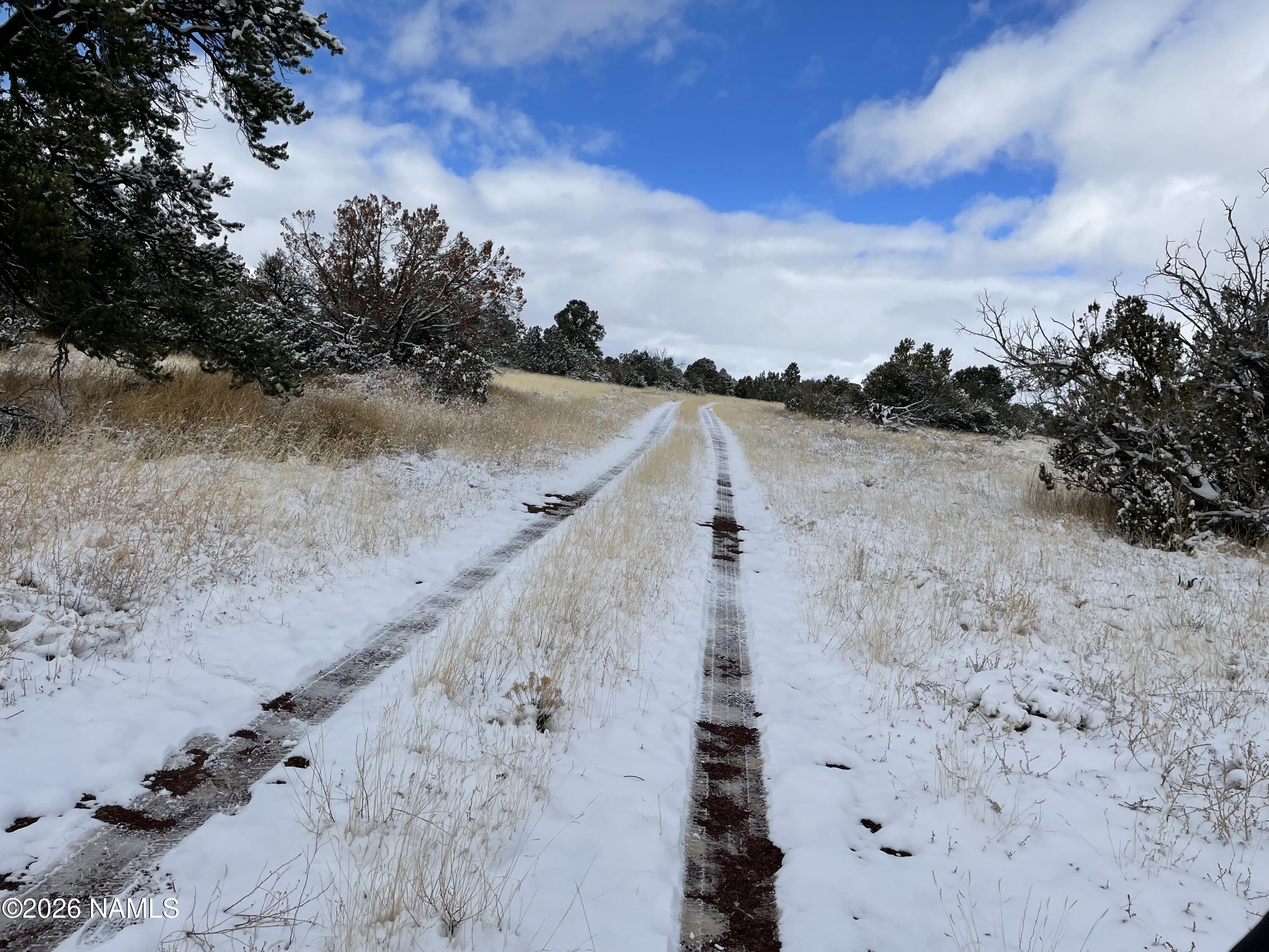 13537 Bly Station Road Williams, AZ 86046 - Photo 21 of 51 a view of a dry yard with wooden fence
