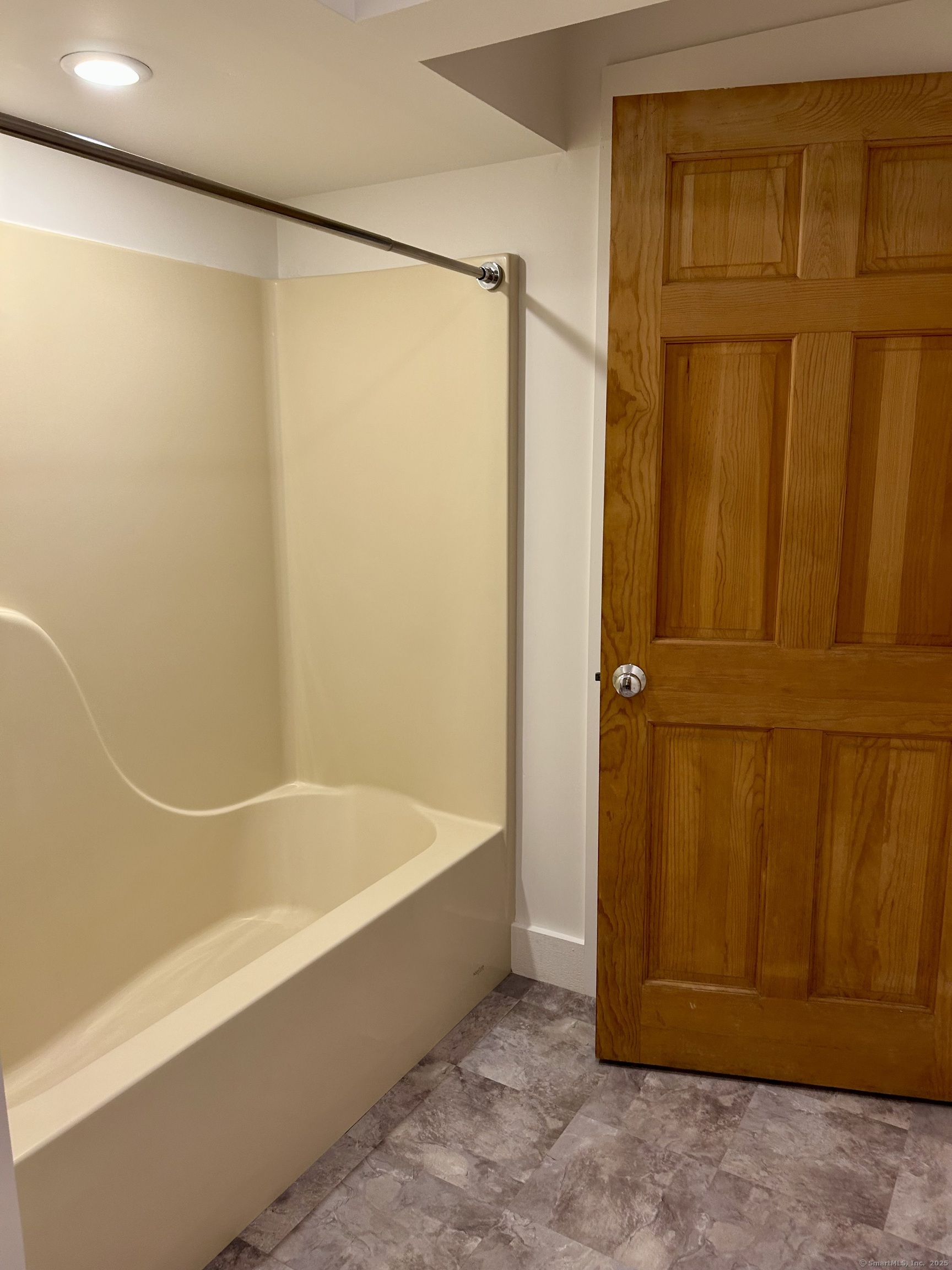 199 Hoop Pole Hill Road Woodbury, CT 06798 - Photo 14 of 15 a bathroom with a shower and a bath tub