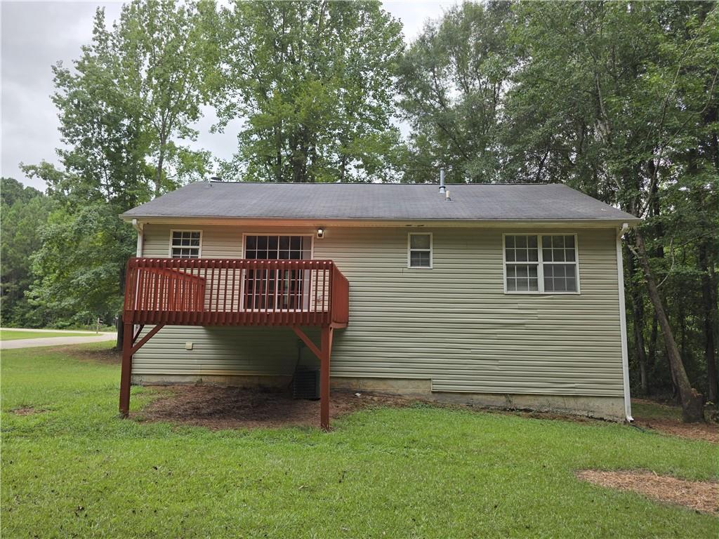 186 South Red Oak Way Temple, GA 30179 - Photo 18 of 19 a view of a deck with a yard