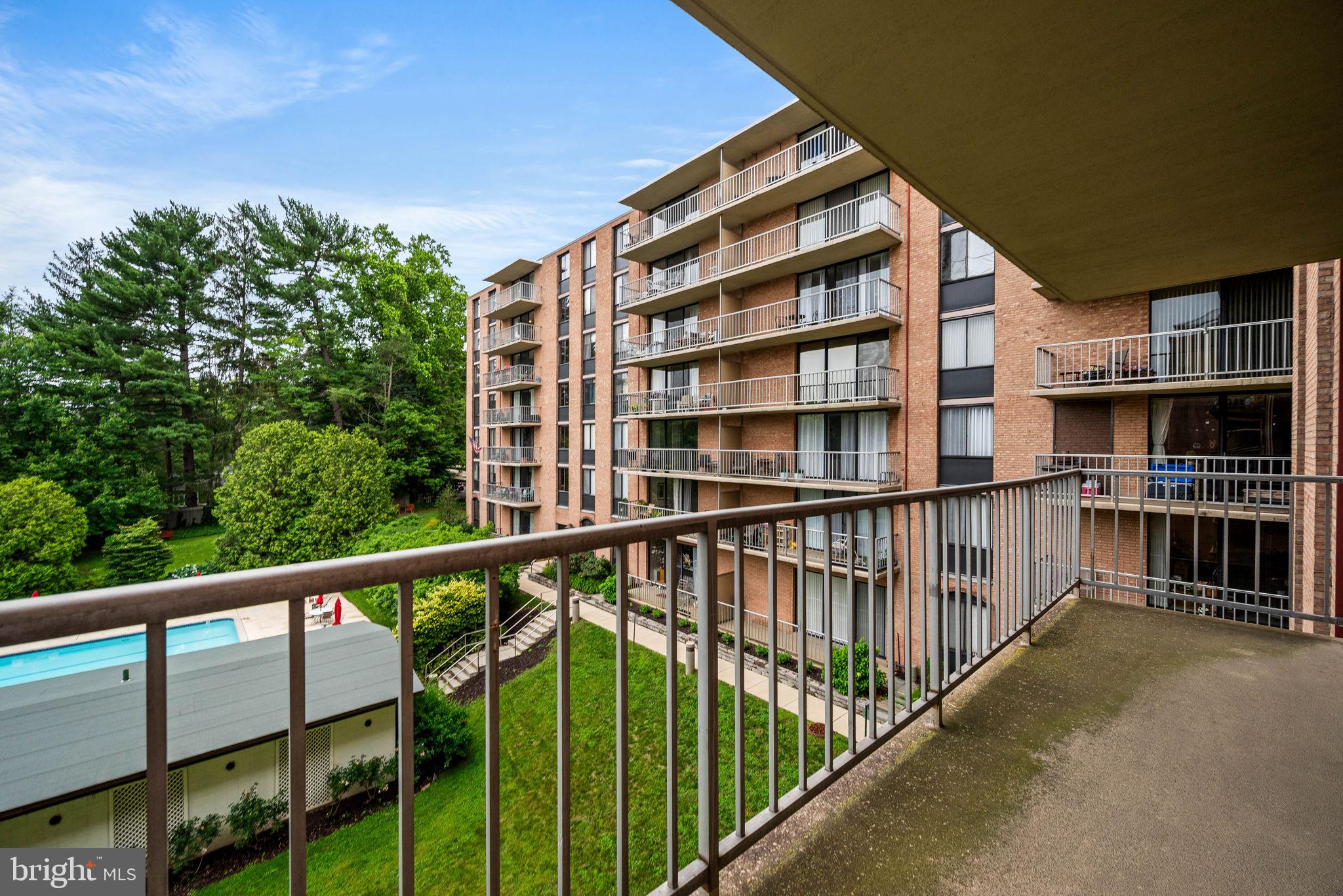 801 Yale Avenue, Unit 827 Swarthmore, PA 19081 - Photo 6 of 33 Balcony