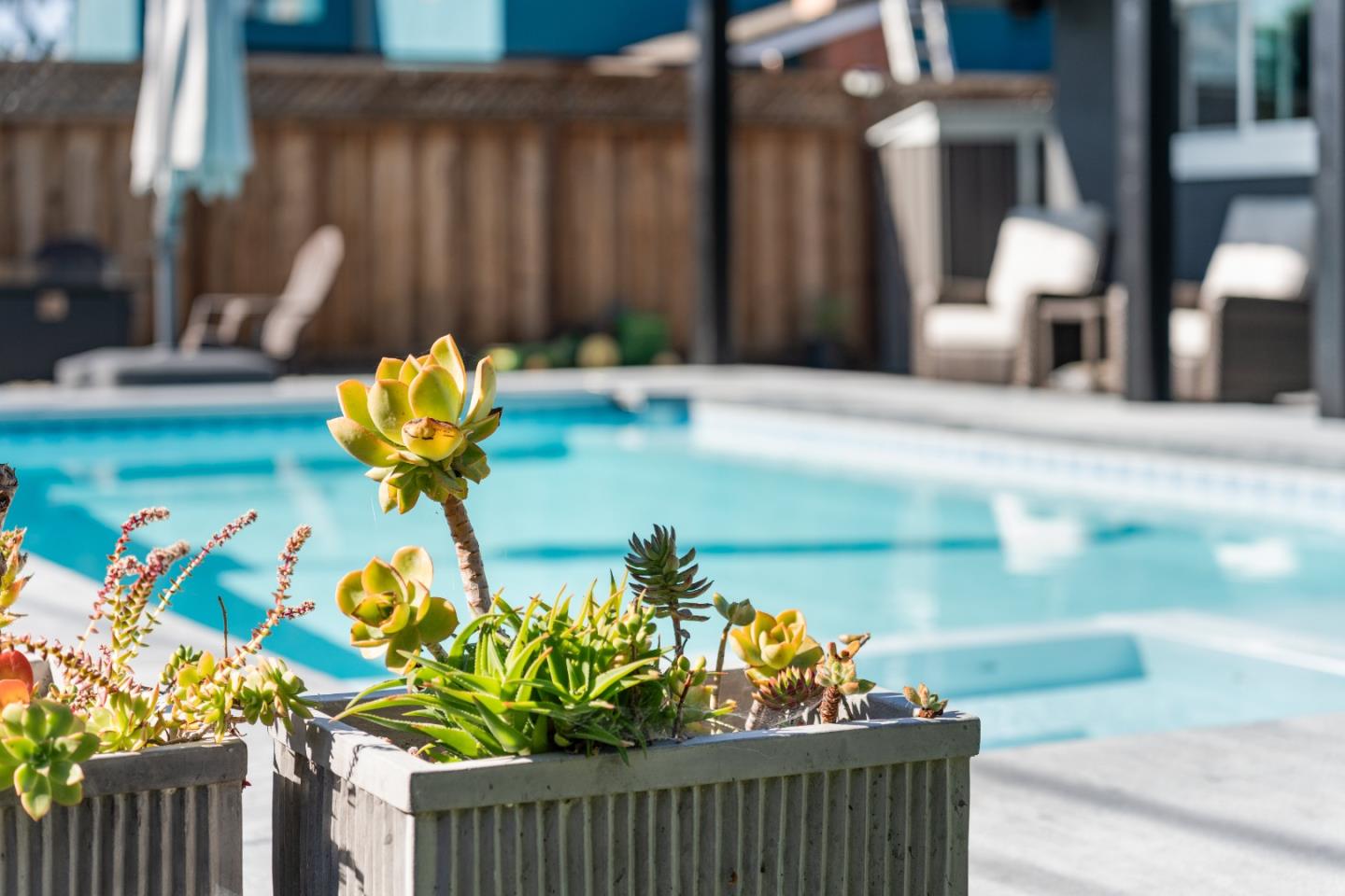 1231 Westward Drive Hollister, CA 95023 - Photo 43 of 68 a vase of flowers sitting on a table in front of a building