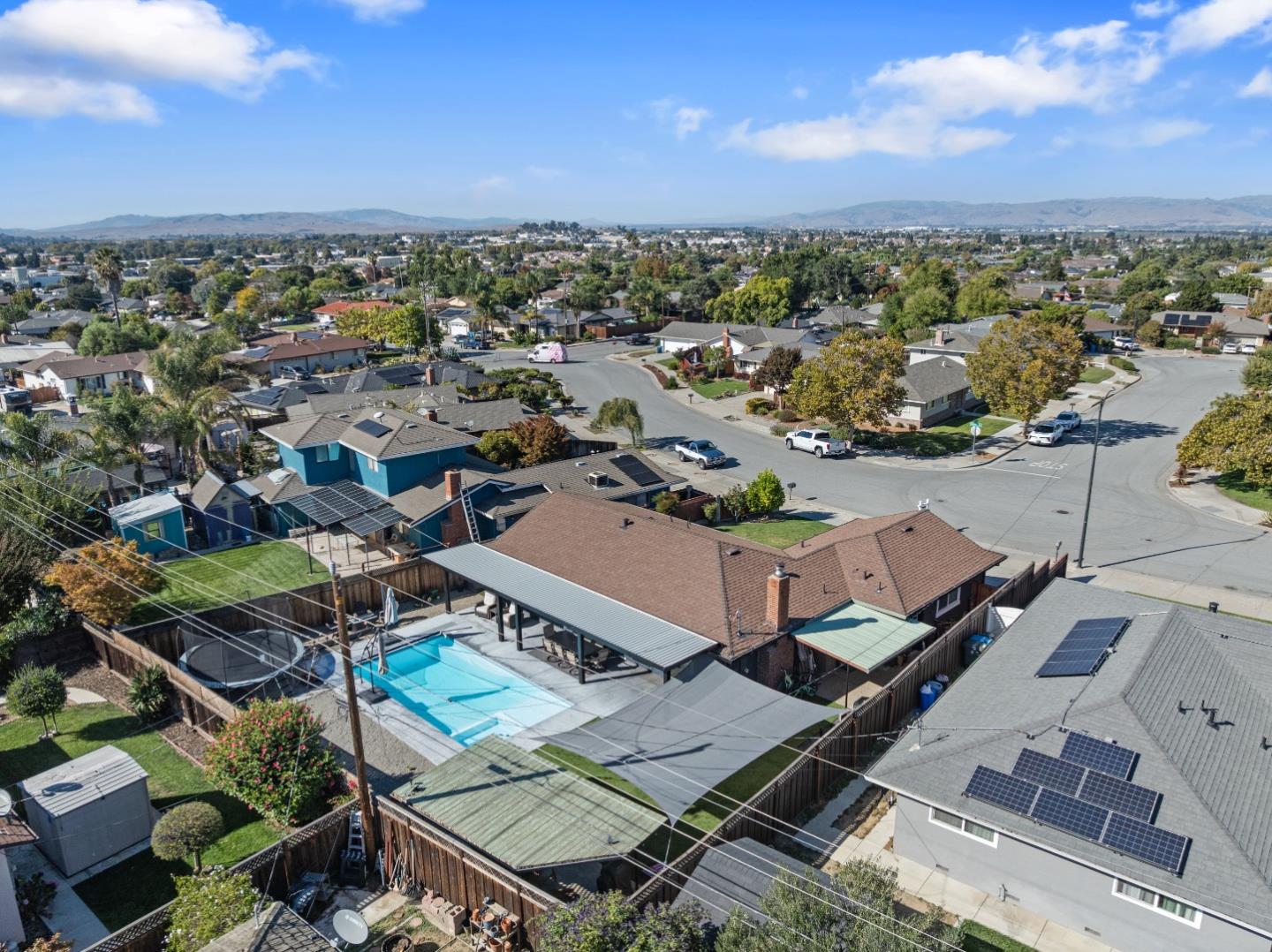 1231 Westward Drive Hollister, CA 95023 - Photo 66 of 68 an aerial view of a house with a outdoor space