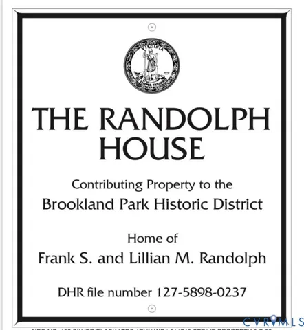 a porch with seating space