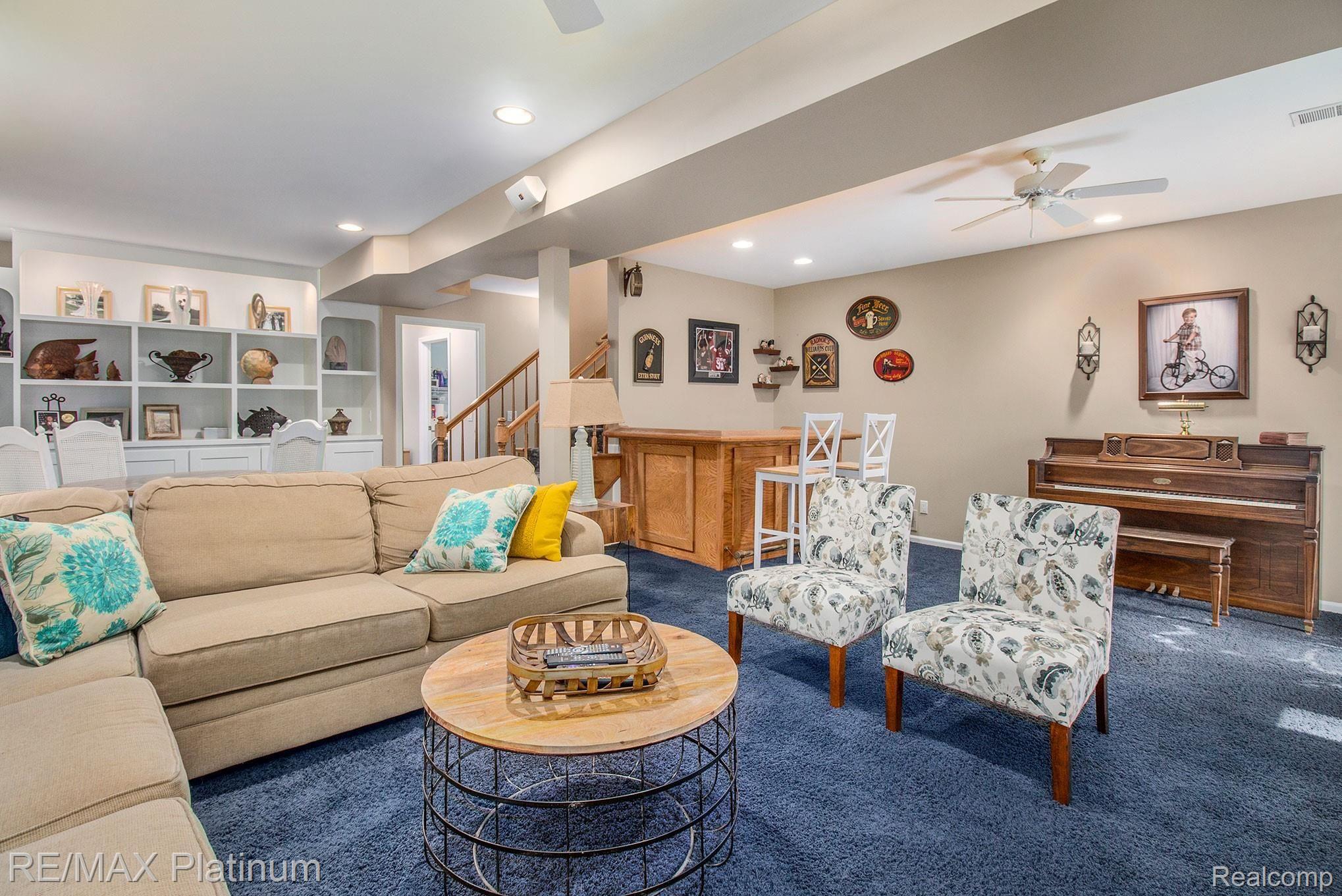 3859 Brighton Road Howell, MI 48843 - Photo 24 of 46 Lower level Family Room