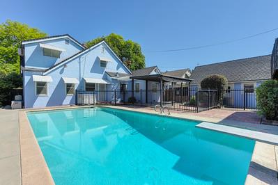 535 Myrtle Avenue Modesto, CA 95350 - Photo 37 of 42 a view of a house with swimming pool and porch