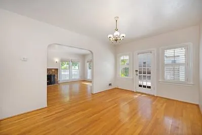 a view of livingroom with window