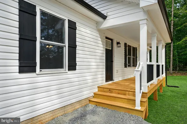 a view of outdoor space and deck