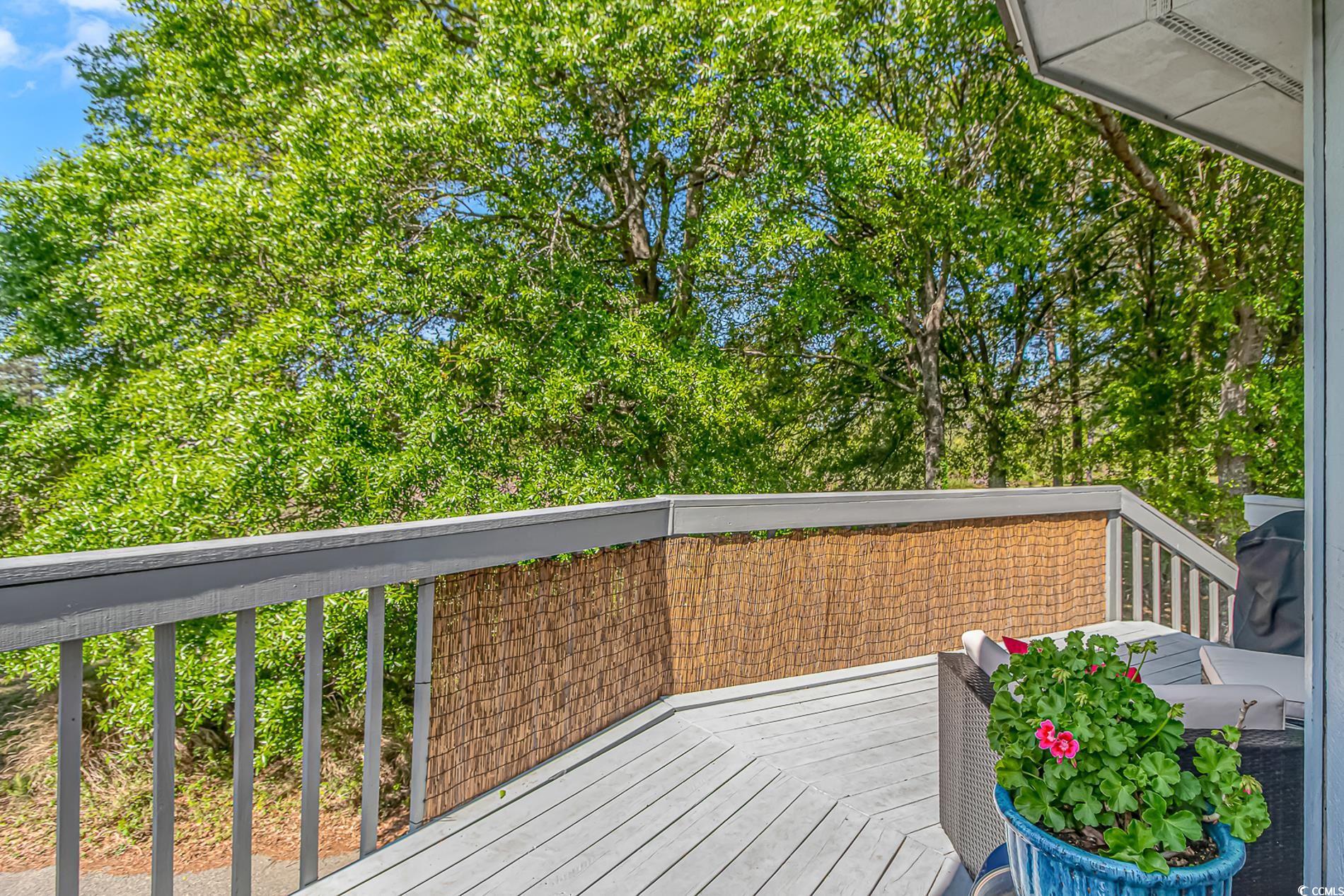 505 Tree Top Lane Myrtle Beach, SC 29588 - Photo 22 of 37 View of wooden deck