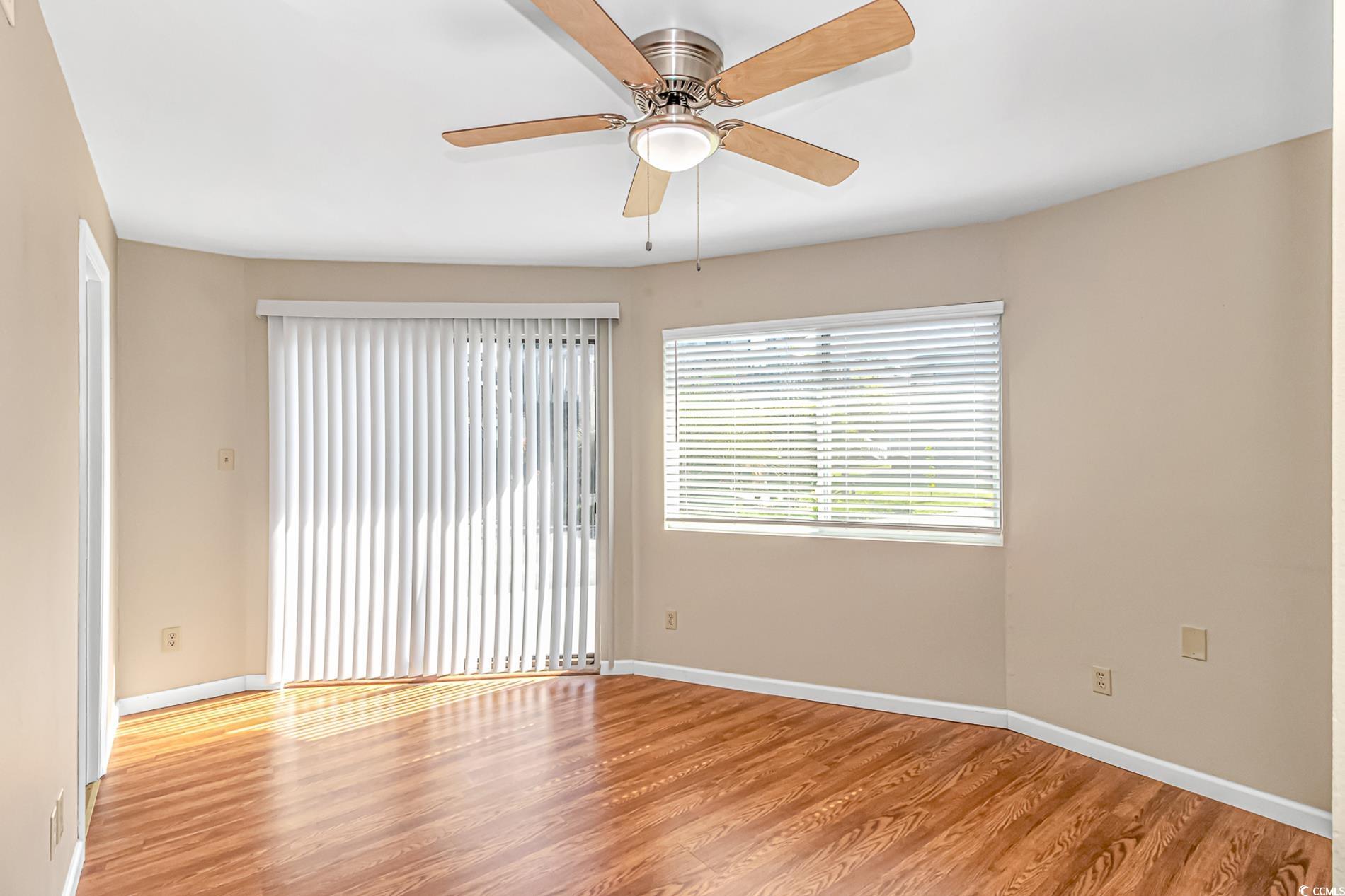 505 Tree Top Lane Myrtle Beach, SC 29588 - Photo 27 of 37 Unfurnished room featuring ceiling fan, baseboards