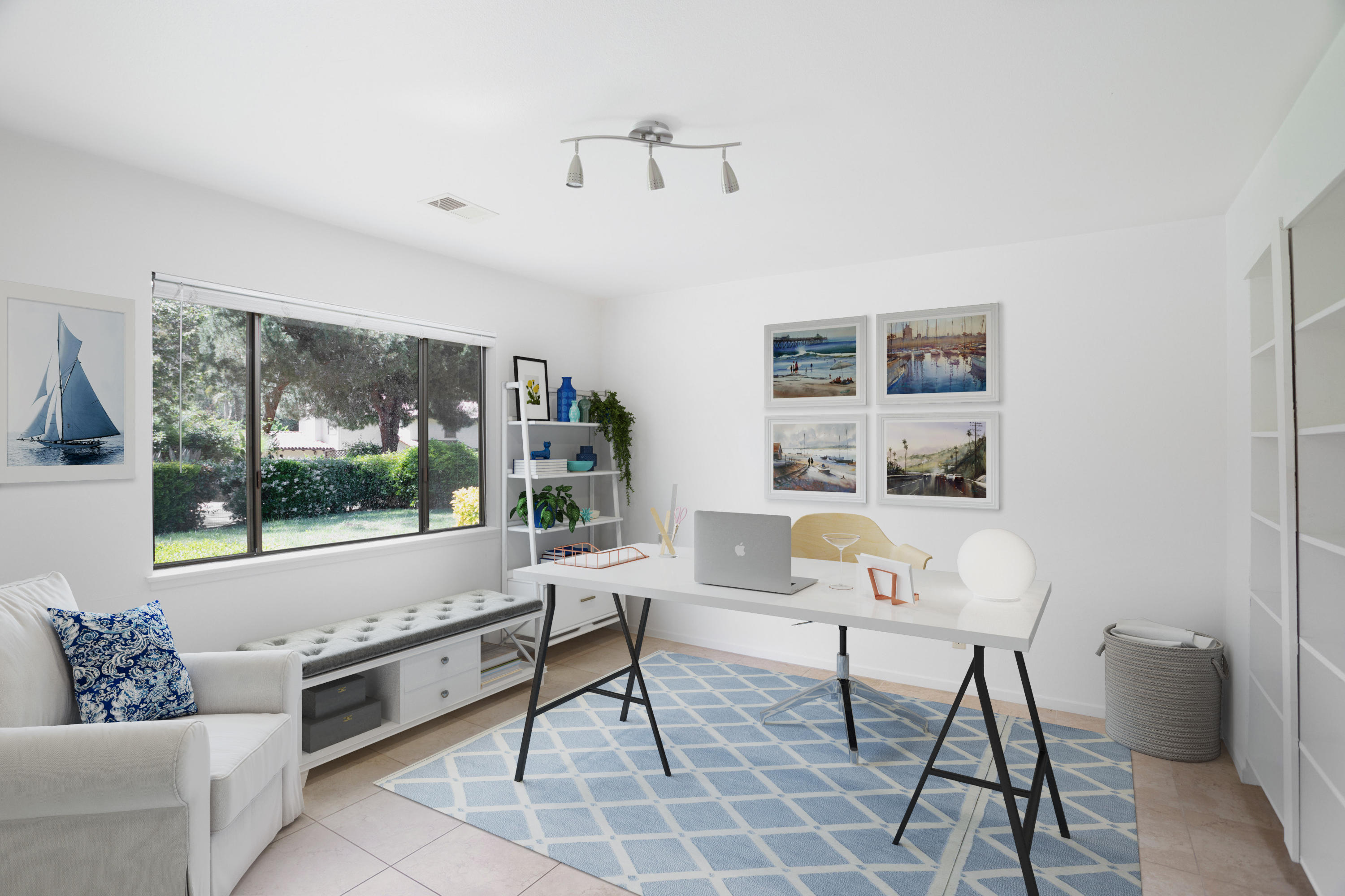 908 Vereda Del Ciervo Goleta, CA 93117 - Photo 23 of 35 a living room with furniture and a large window