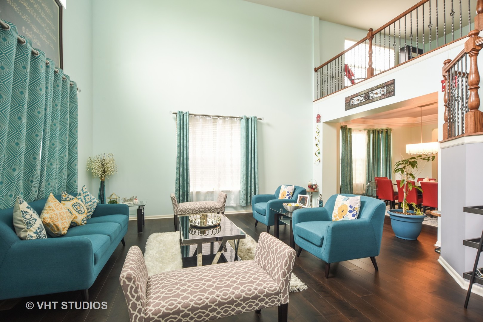 1439 Viola Lane Volo, IL 60073 - Photo 2 of 10 a living room with furniture and a large window