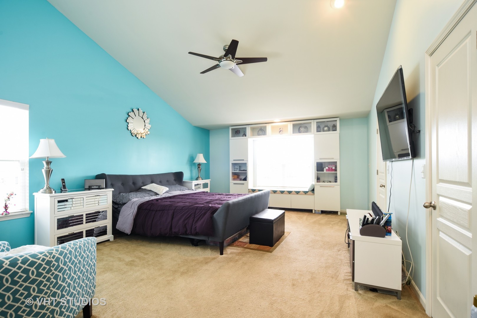 1439 Viola Lane Volo, IL 60073 - Photo 7 of 10 a bedroom with furniture and a window